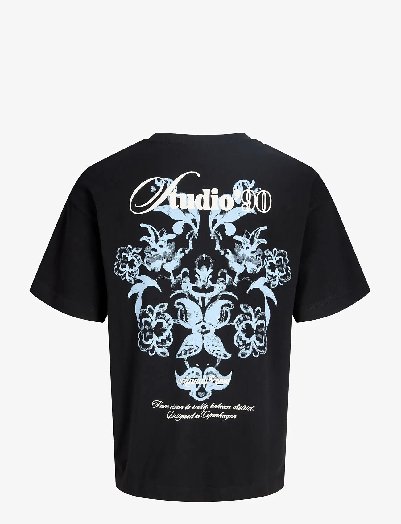 Jack & Jones - JORMONTAUK BACK GRAPHIC TEE SSCN EA26 SN - lühikeste varrukatega t-särgid - black - 2