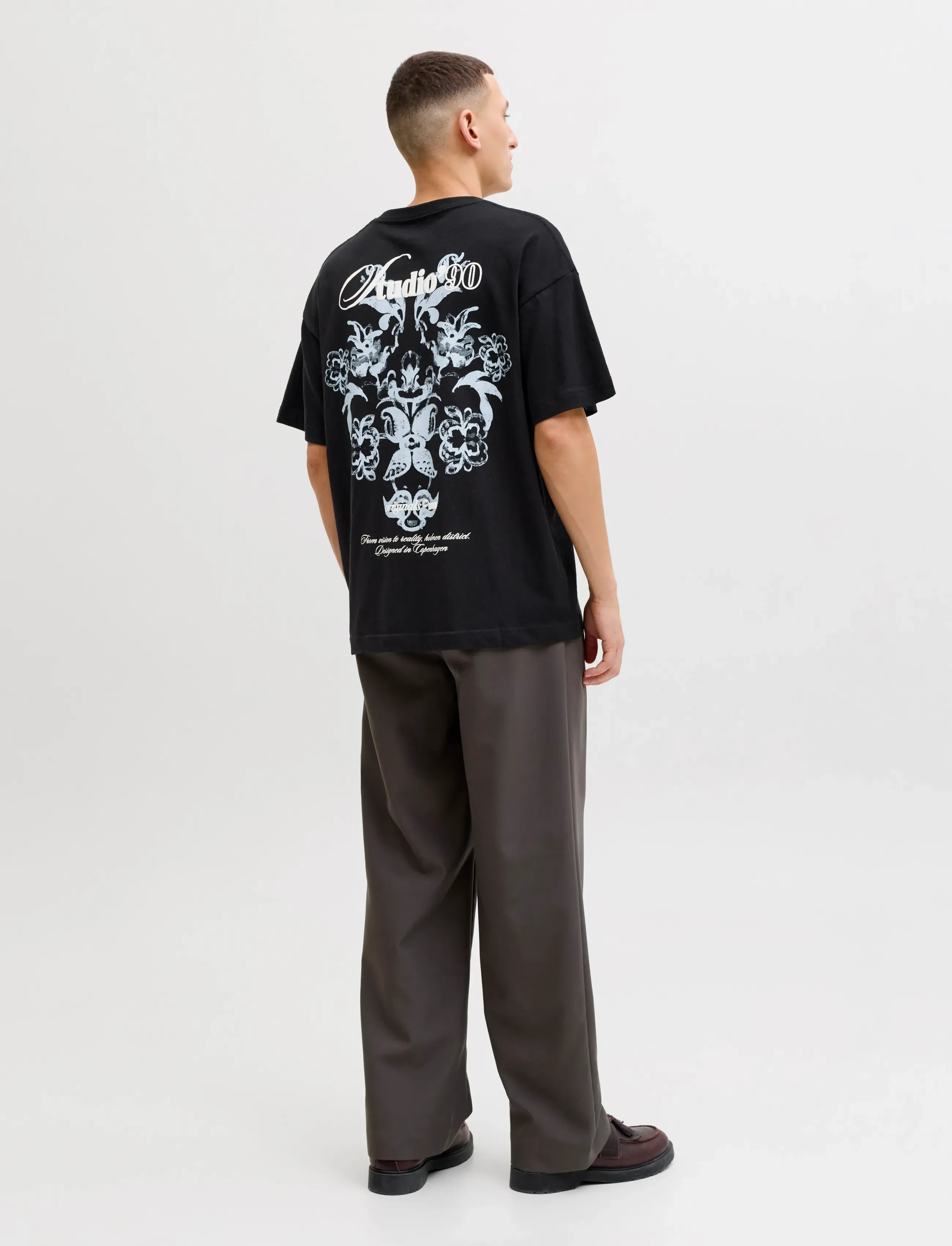 Jack & Jones - JORMONTAUK BACK GRAPHIC TEE SSCN EA26 SN - kurzärmelig - black - 3