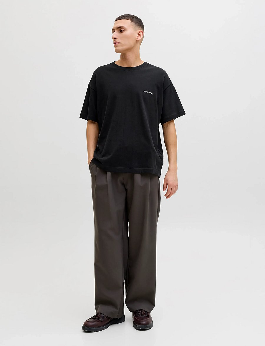 Jack & Jones - JORMONTAUK BACK GRAPHIC TEE SSCN EA26 SN - kurzärmelig - black - 4