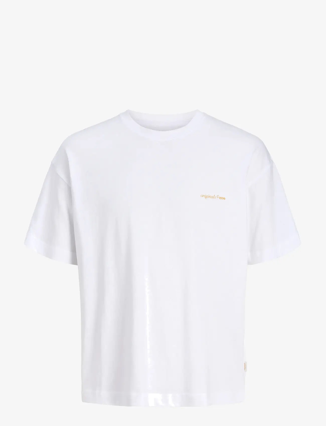 Jack & Jones - JORMONTAUK BACK GRAPHIC TEE SSCN EA26 SN - kortærmede t-shirts - bright white - 1