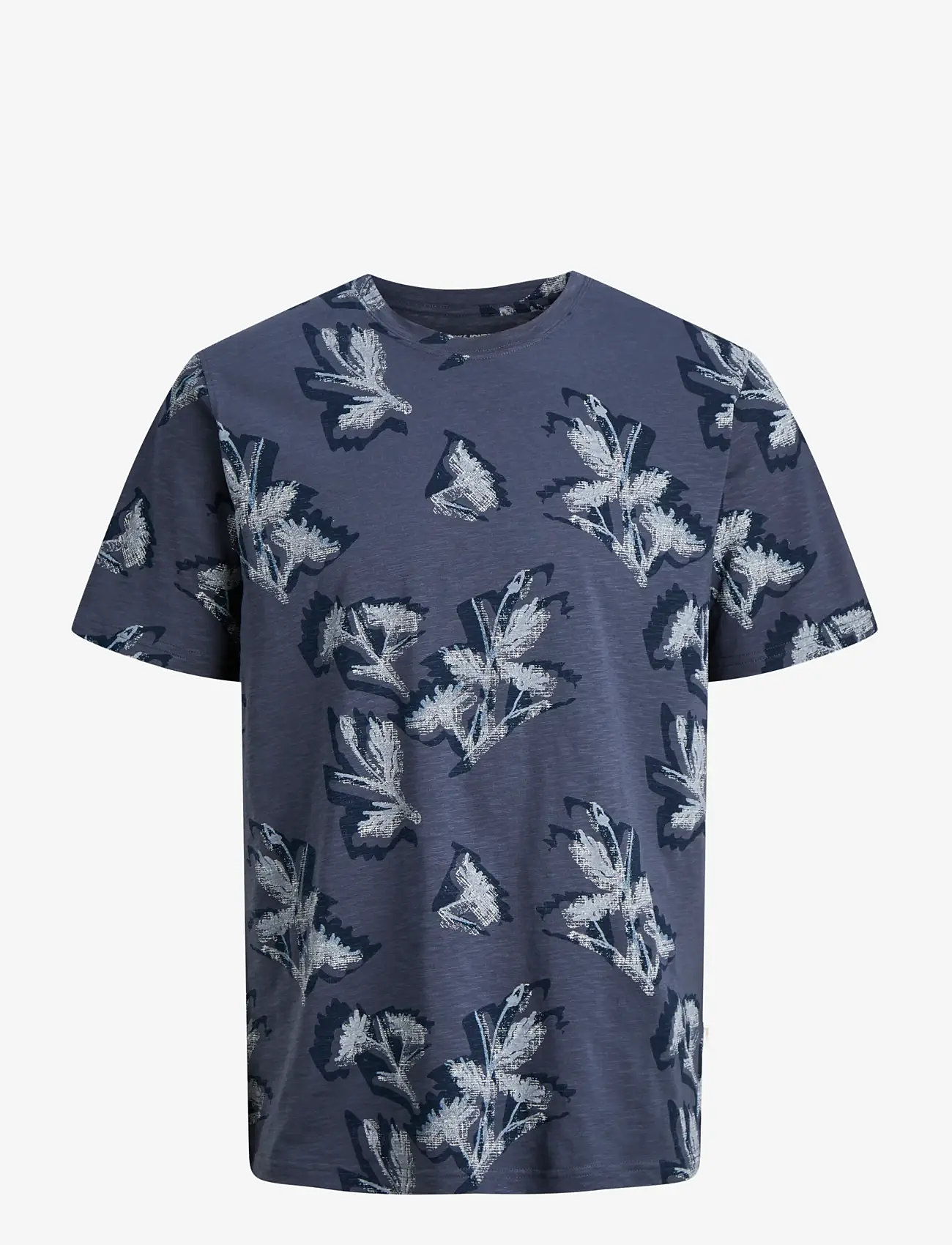 Jack & Jones - JORMONTAUK AOP TEE CREW NECK - kortærmede t-shirts - odyssey gray - 1