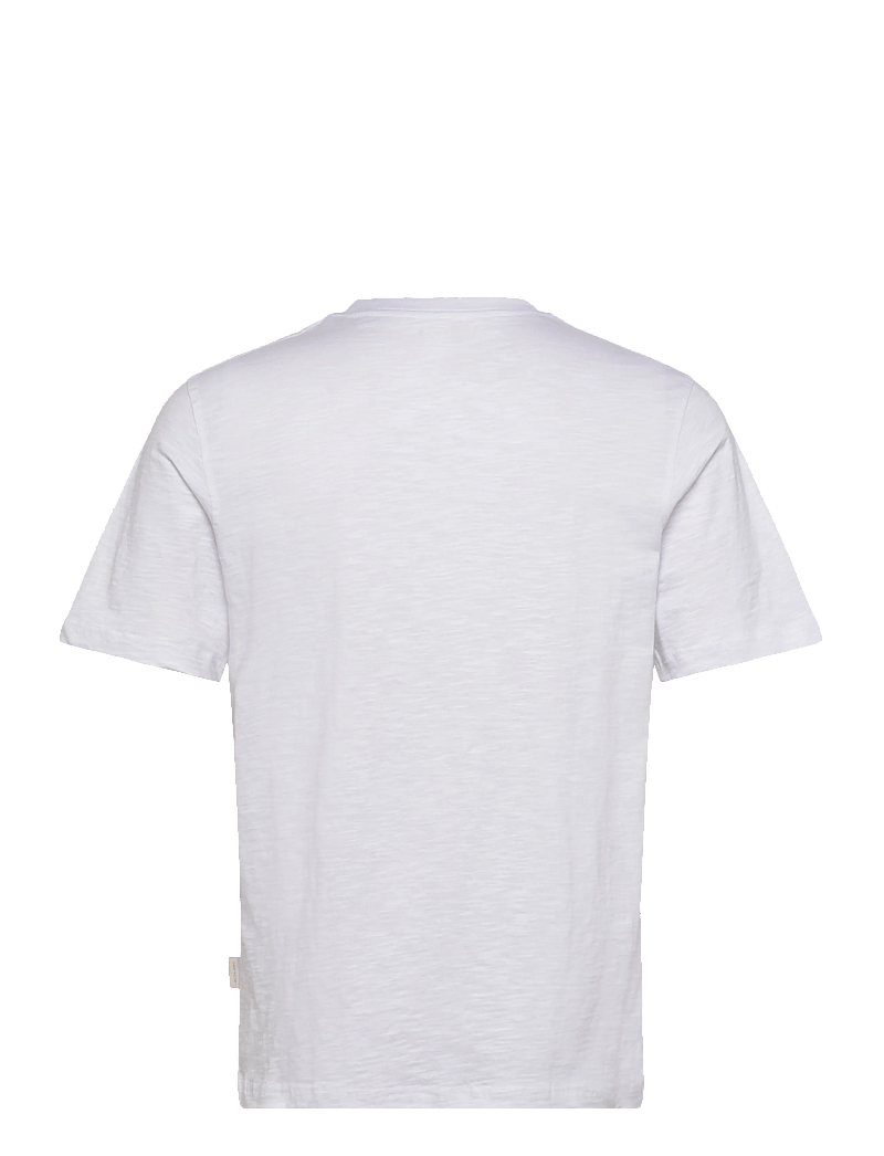 Jack & Jones - JORMONTAUK AOP POCKET TEE CN - kurzärmelig - bright white - 1