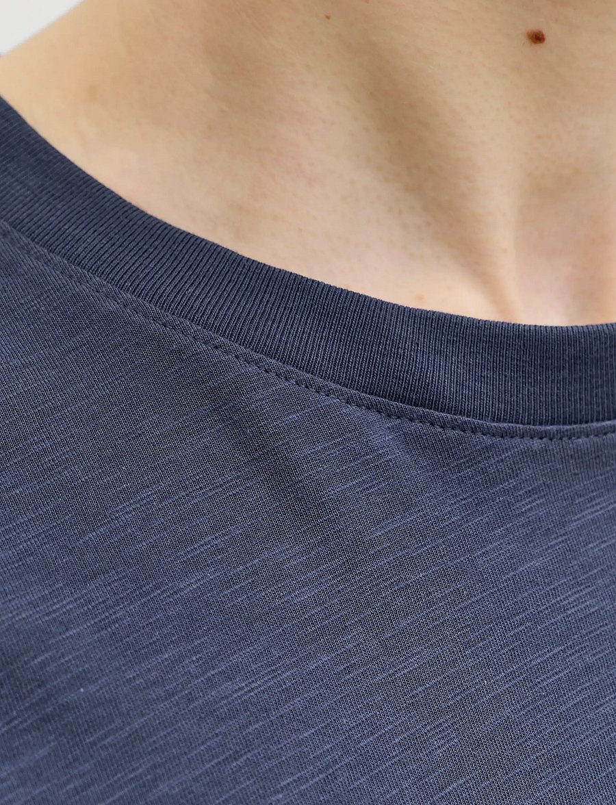 Jack & Jones - JORMONTAUK AOP POCKET TEE CN - kurzärmelig - odyssey gray - 4