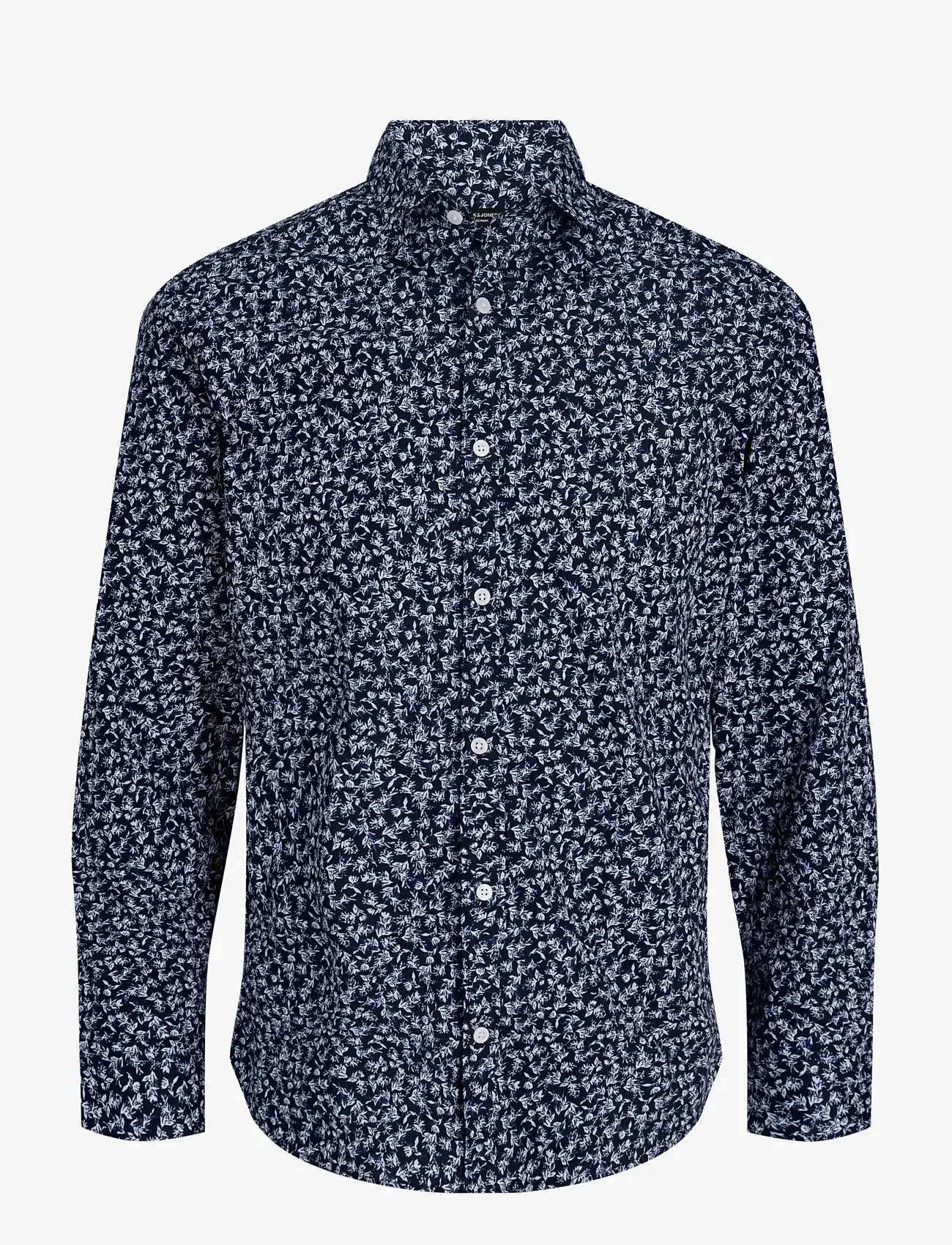 Jack & Jones - JPRBLABLACKPOOL PRINT LS SHIRT - laveste priser - night sky - 1