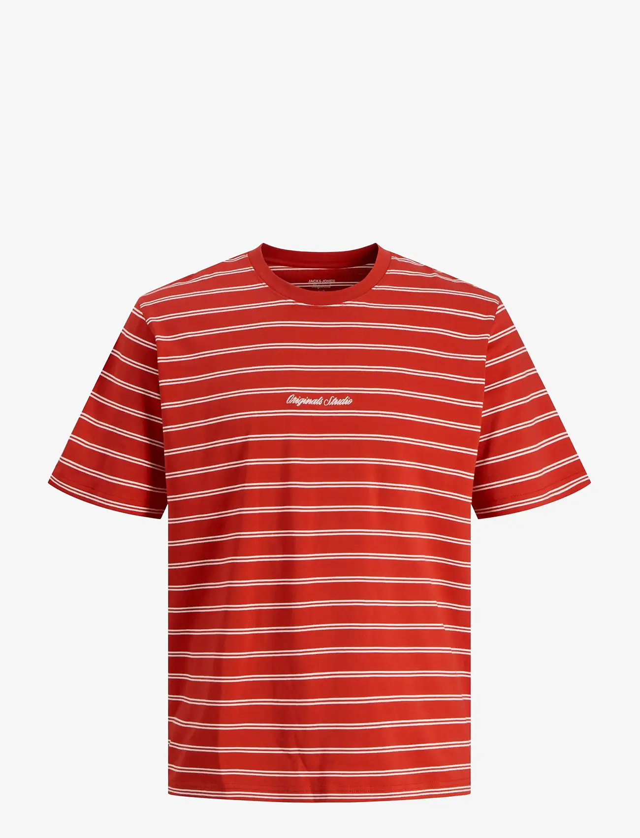 Jack & Jones - JORNORREBRO STRIPE TEE SS CN LN - marškinėliai trumpomis rankovėmis - samba - 1