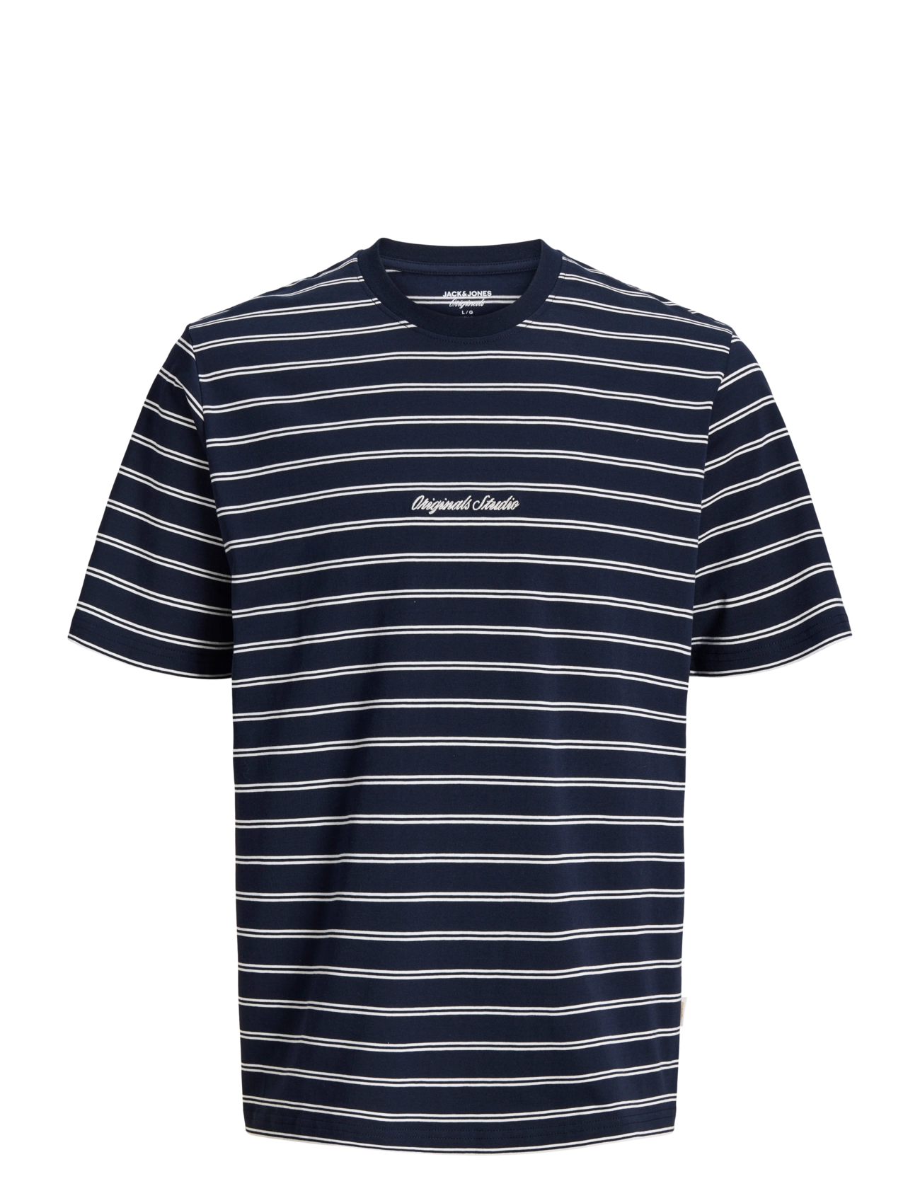 Jack & Jones JORNORREBRO STRIPE TEE SS CN LN - Kleidung - SKY CAPTAIN / navy