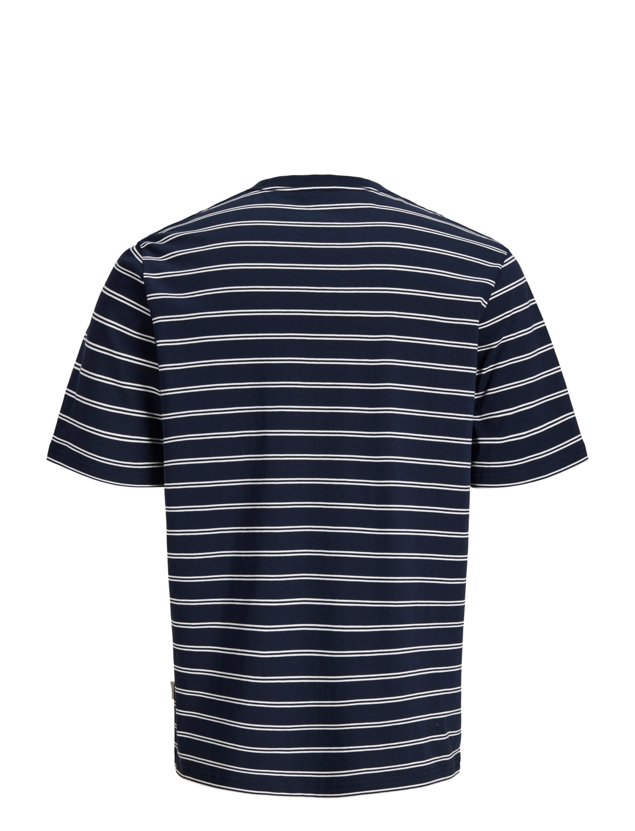 Jack & Jones - JORNORREBRO STRIPE TEE SS CN LN - kurzärmelige t-shirts - sky captain - 1