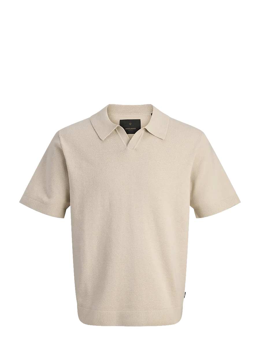 Jack & Jones - JPRBLAMILANO SPRING SPLIT NECK SS SN - kurzärmelig - ancient scroll - 1