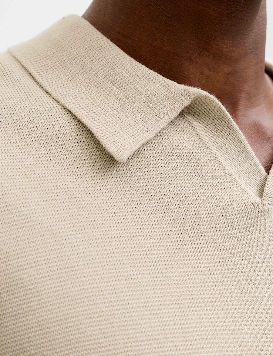 Jack & Jones - JPRBLAMILANO SPRING SPLIT NECK SS SN - kurzärmelig - ancient scroll - 5