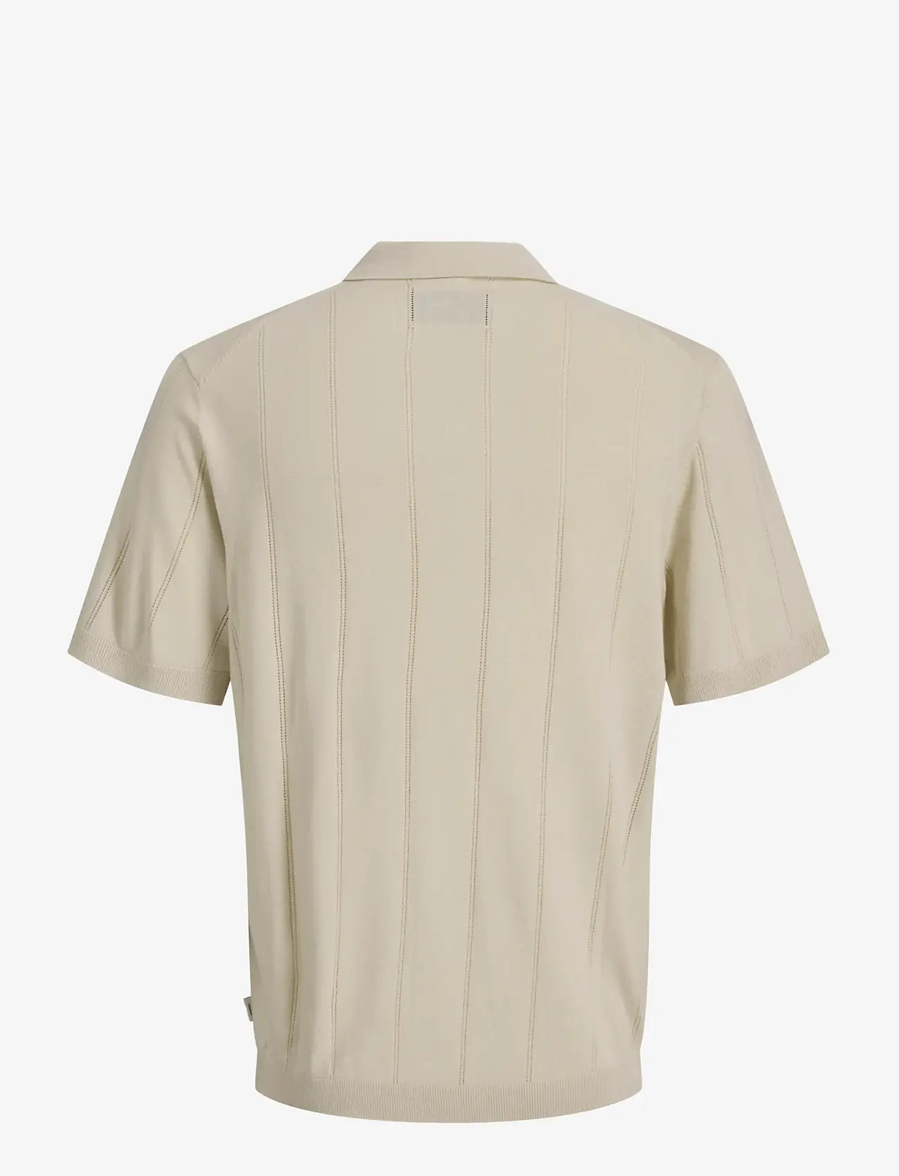 Jack & Jones - JPRBLAWILLIAM STRUCTURE KNIT POLO SS SN - gestrickte polohemden - ancient scroll - 2