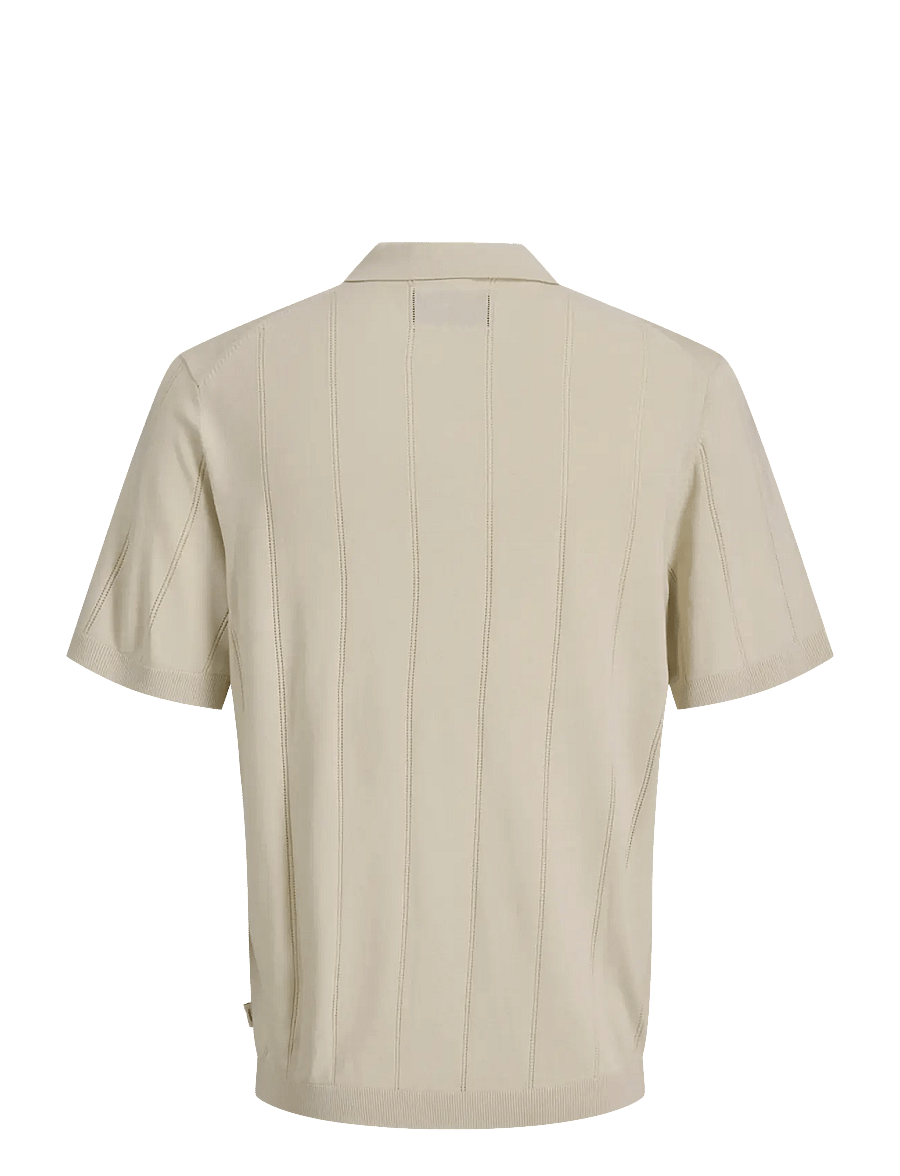 Jack & Jones - JPRBLAWILLIAM STRUCTURE KNIT POLO SS SN - prjónaðir pólóbolir - ancient scroll - 2
