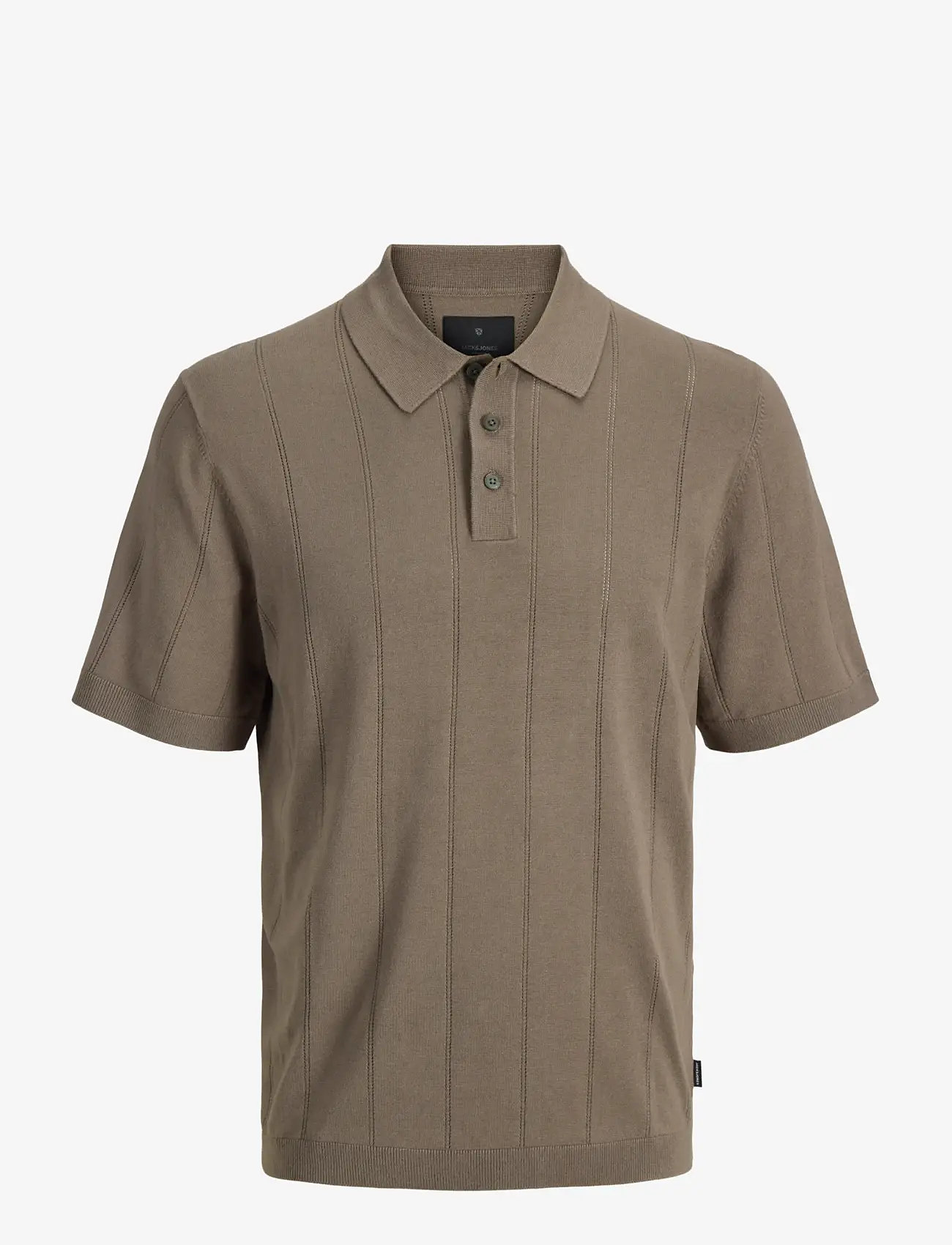 Jack & Jones - JPRBLAWILLIAM STRUCTURE KNIT POLO SS SN - polostrik - morel - 1