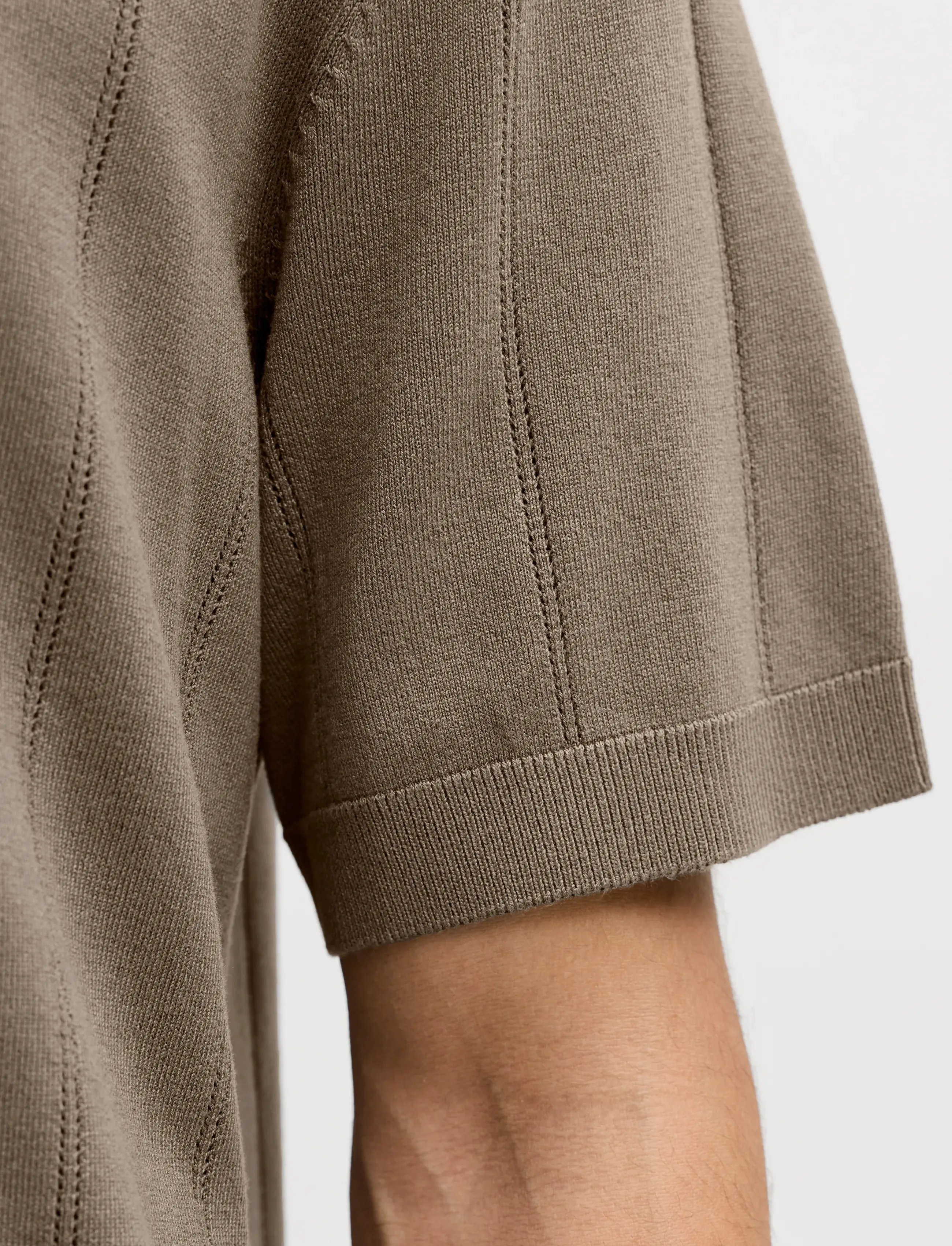 JACK & JONES Jprblawilliam Structure Knit Polo Ss Sn pikéer herr – bild 6