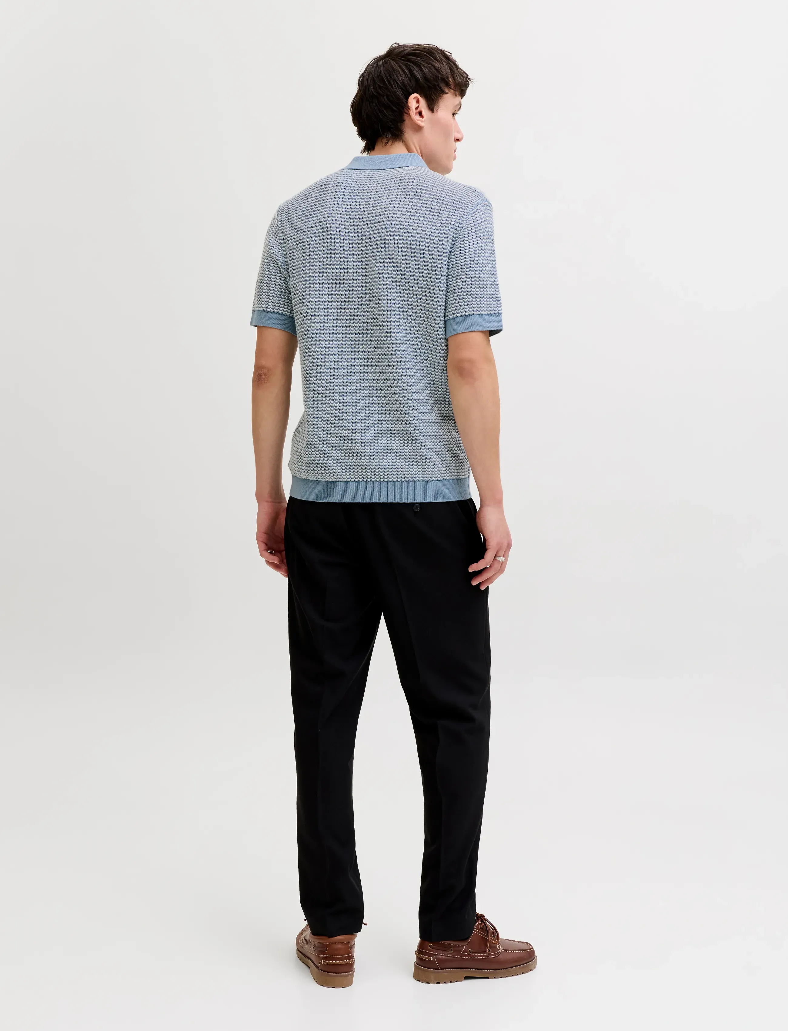 Jprblukingsley Knit Polo Ss Ln 2