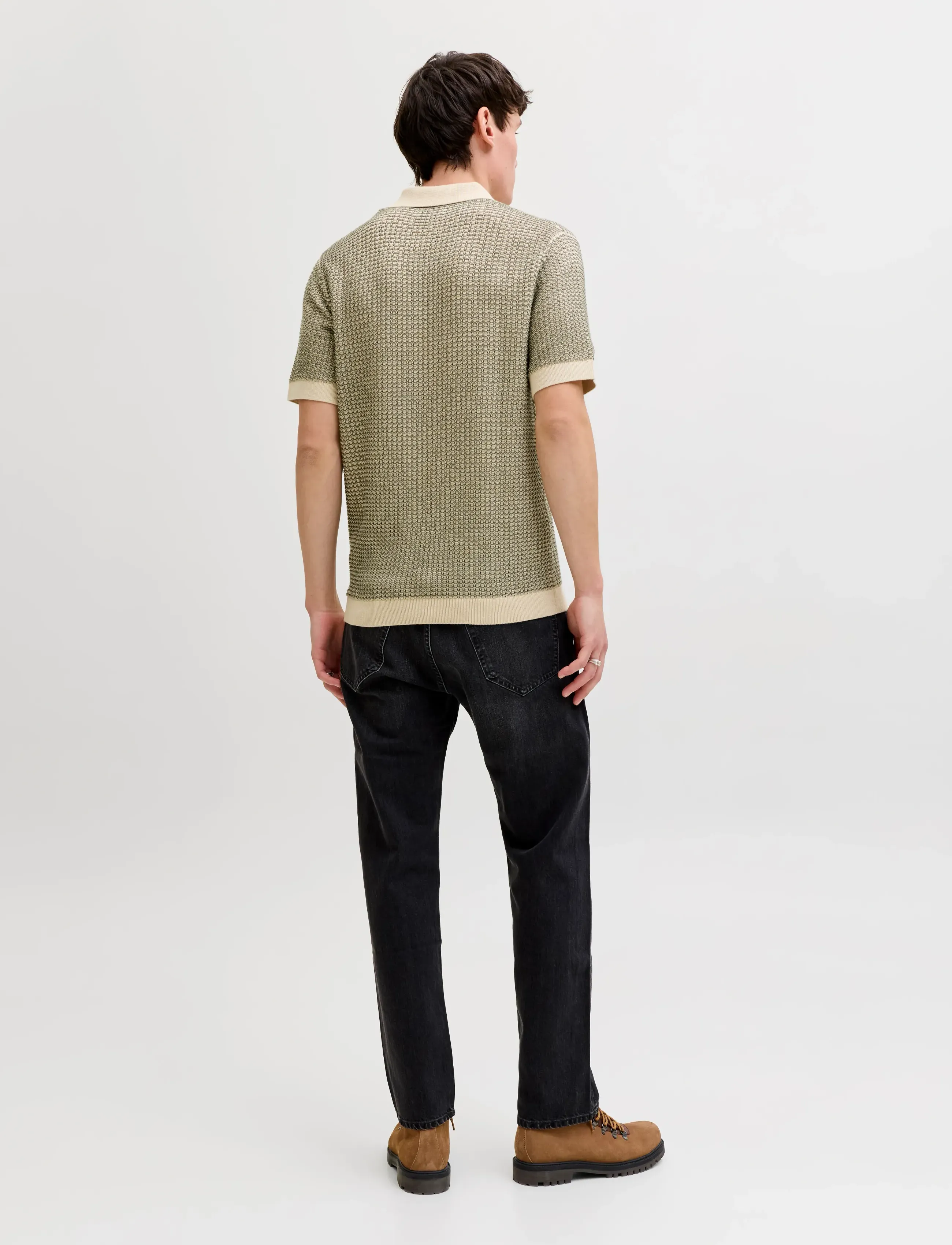 Jprblukingsley Knit Polo Ss Ln 2