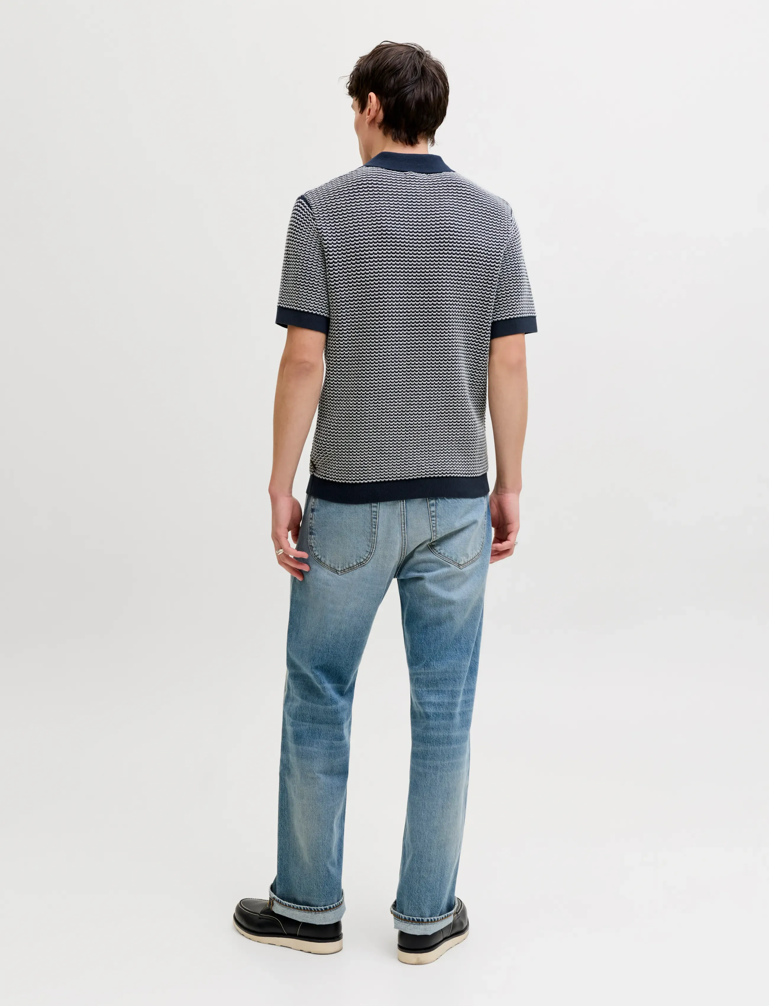 Jprblukingsley Knit Polo Ss Ln 2