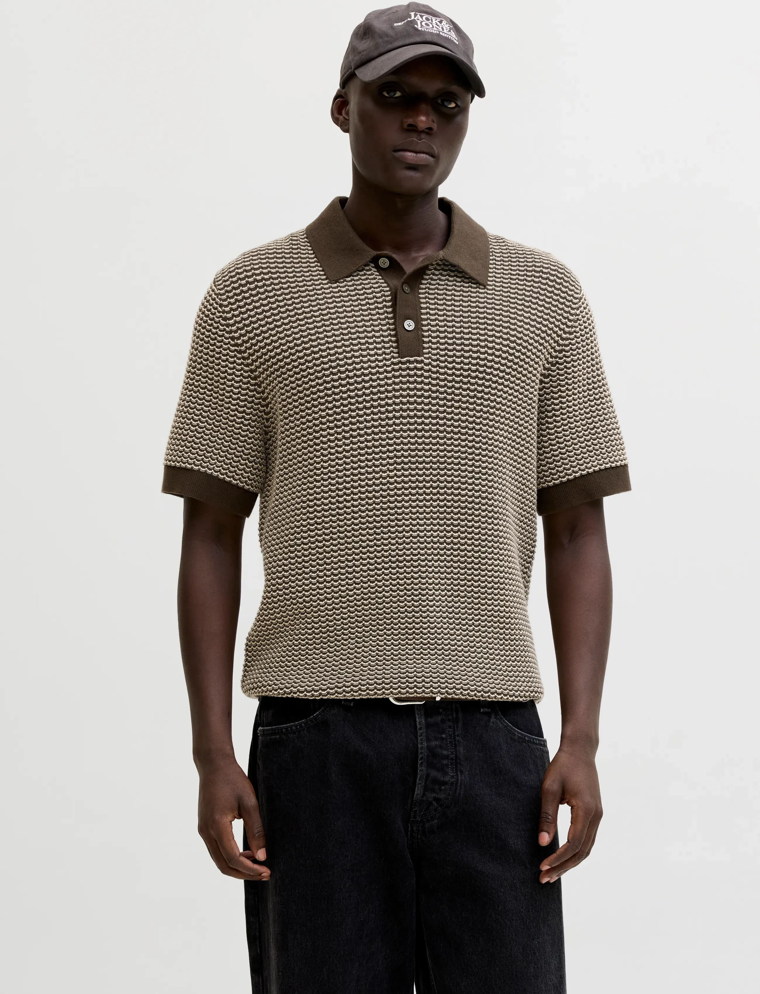 Jprblukingsley Knit Polo Ss Ln