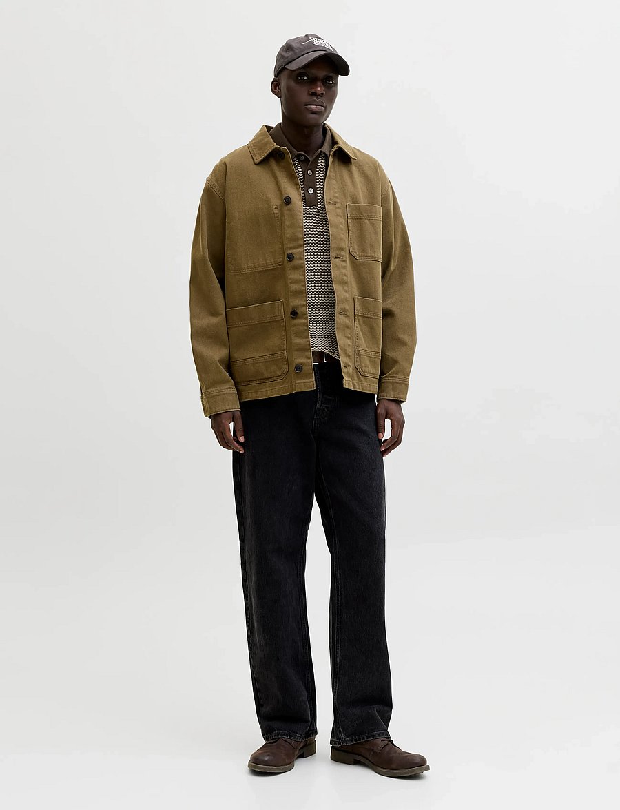 Jack & Jones - JPRBLUKINGSLEY KNIT POLO SS LN - knitted polos - turkish coffee - 3