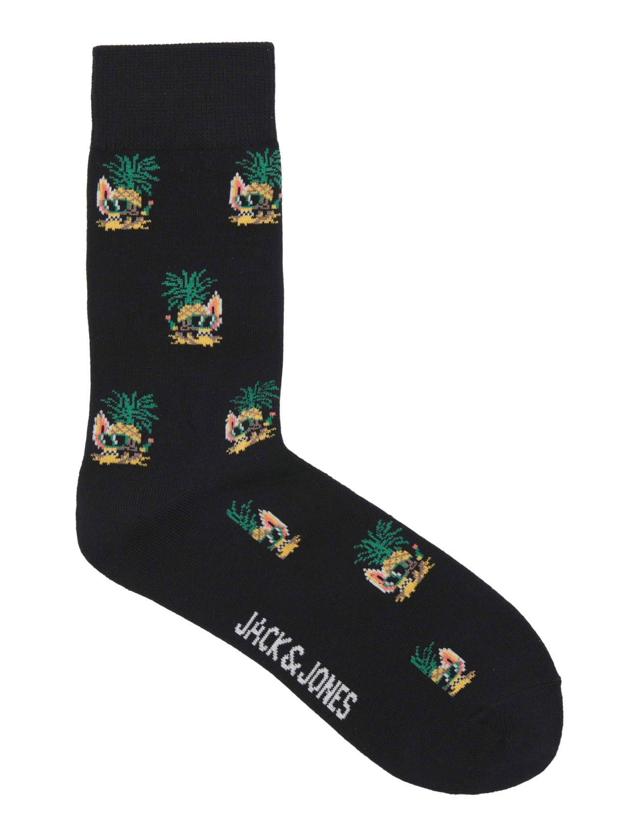 Jack & Jones - JACPINEAPPLE SKULLS SOCKS 3 PACK SN - tennissocken - black - 2