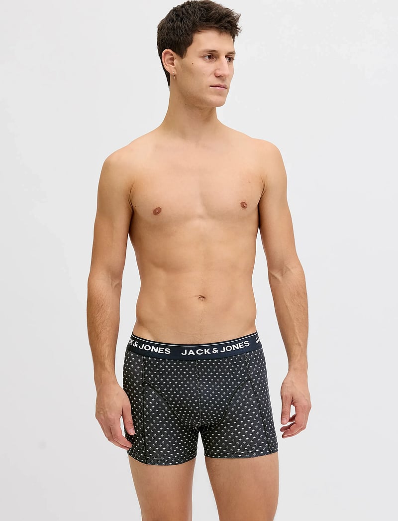 Jack & Jones - JACPALMTREE TRUNKS 3 PACK SN - unterhosen im multipack - dark navy - 4