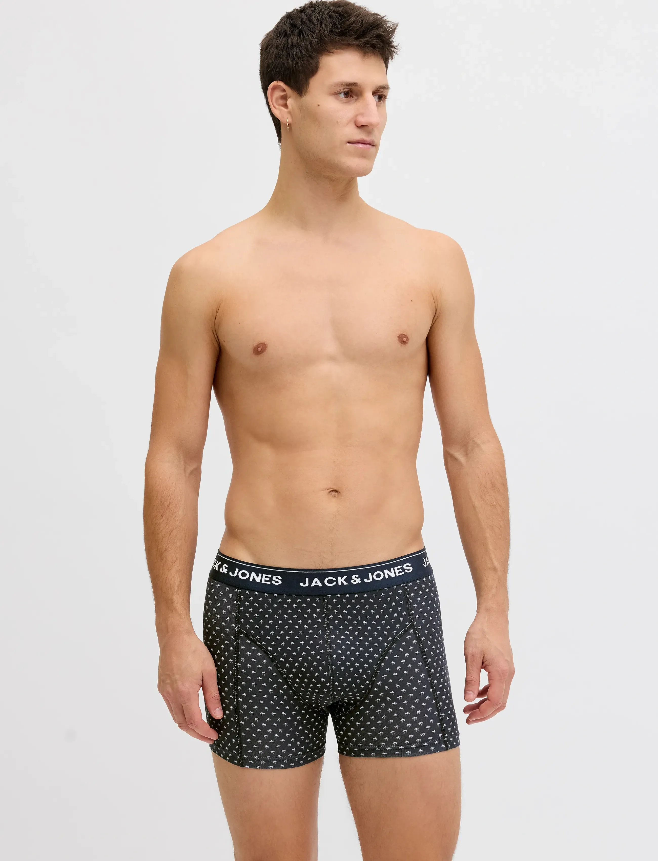 Jack & Jones - JACPALMTREE TRUNKS 3 PACK SN - unterhosen im multipack - dark navy - 4