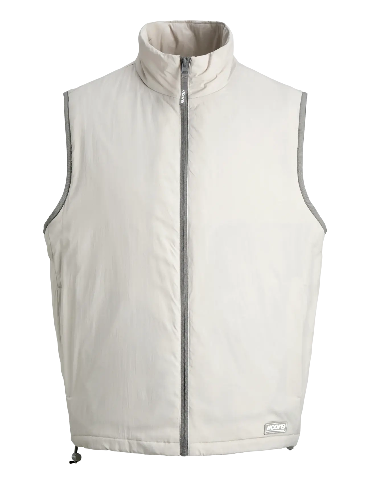 Jack & Jones JCOCLUB INSULATED BODYWARMER - Jack & Jones - VAPOR BLUE / white