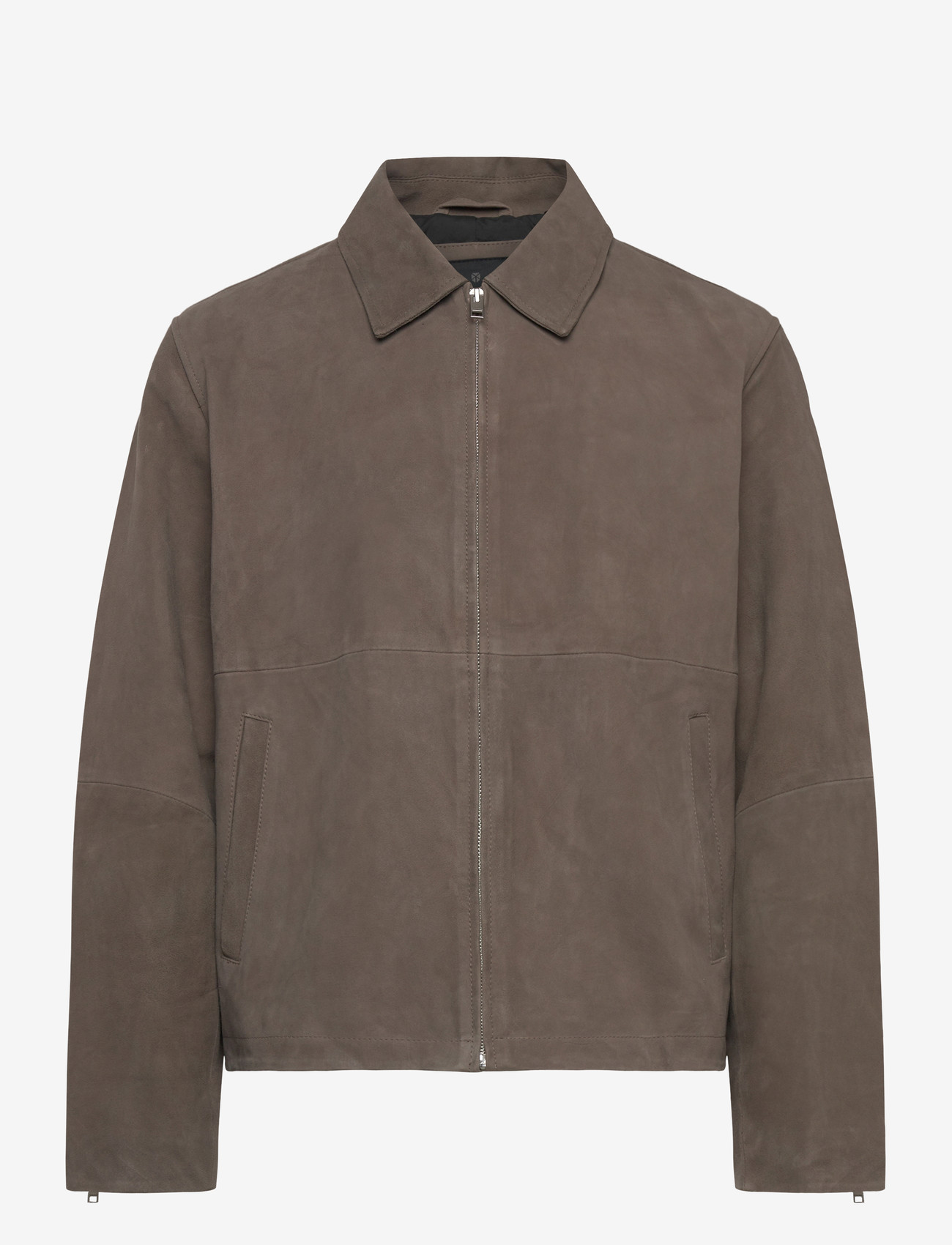 Jack & Jones - JPRBLADWIGHT SUEDE JKT - vårjackor - grey - 0