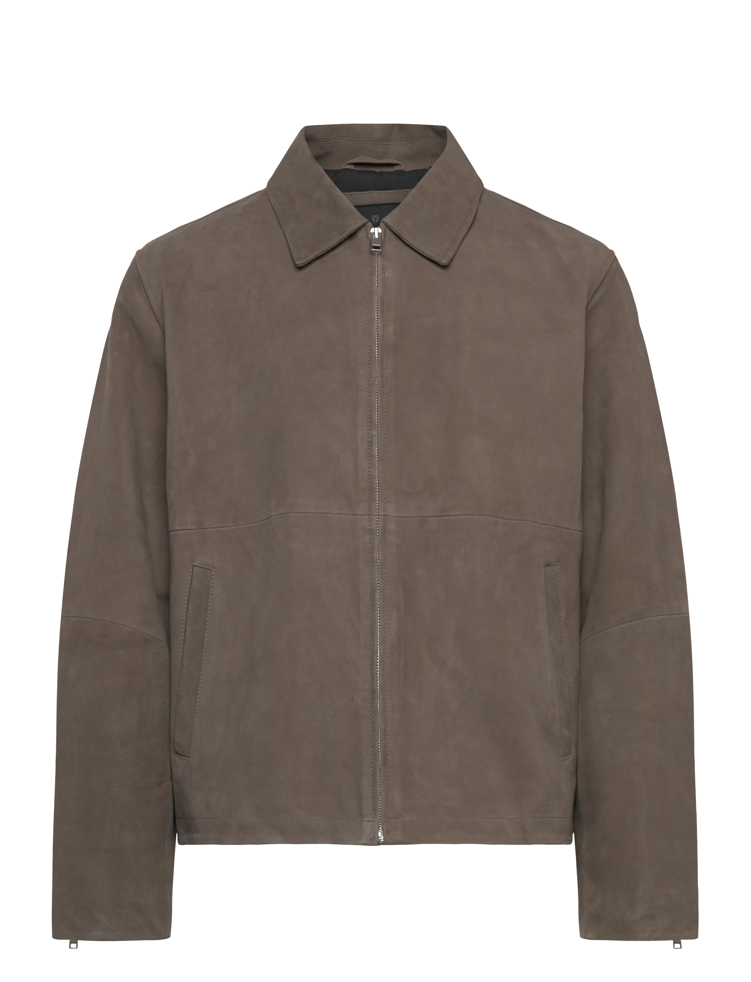 Jack & Jones JPRBLADWIGHT SUEDE JKT - Odzież zewnętrzna - GREY / grey