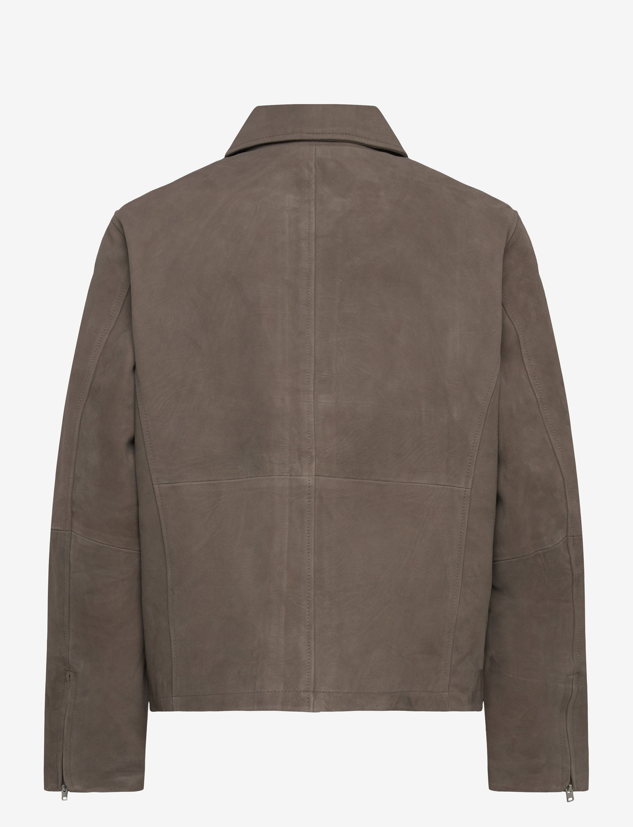 Jack & Jones - JPRBLADWIGHT SUEDE JKT - vårjackor - grey - 1