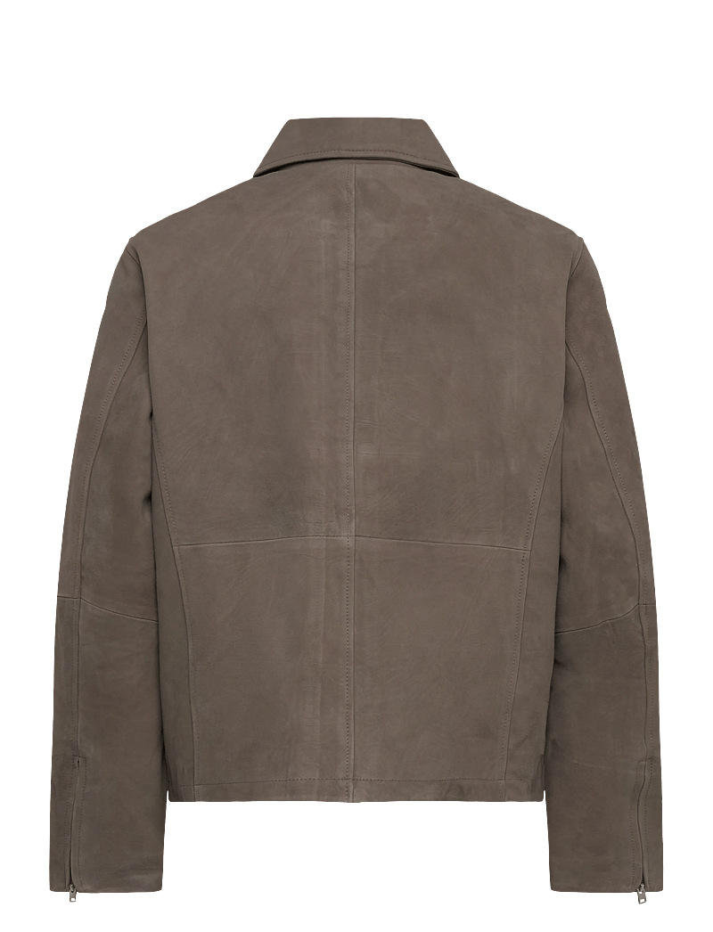 Jack & Jones - JPRBLADWIGHT SUEDE JKT - forårsjakker - grey - 1