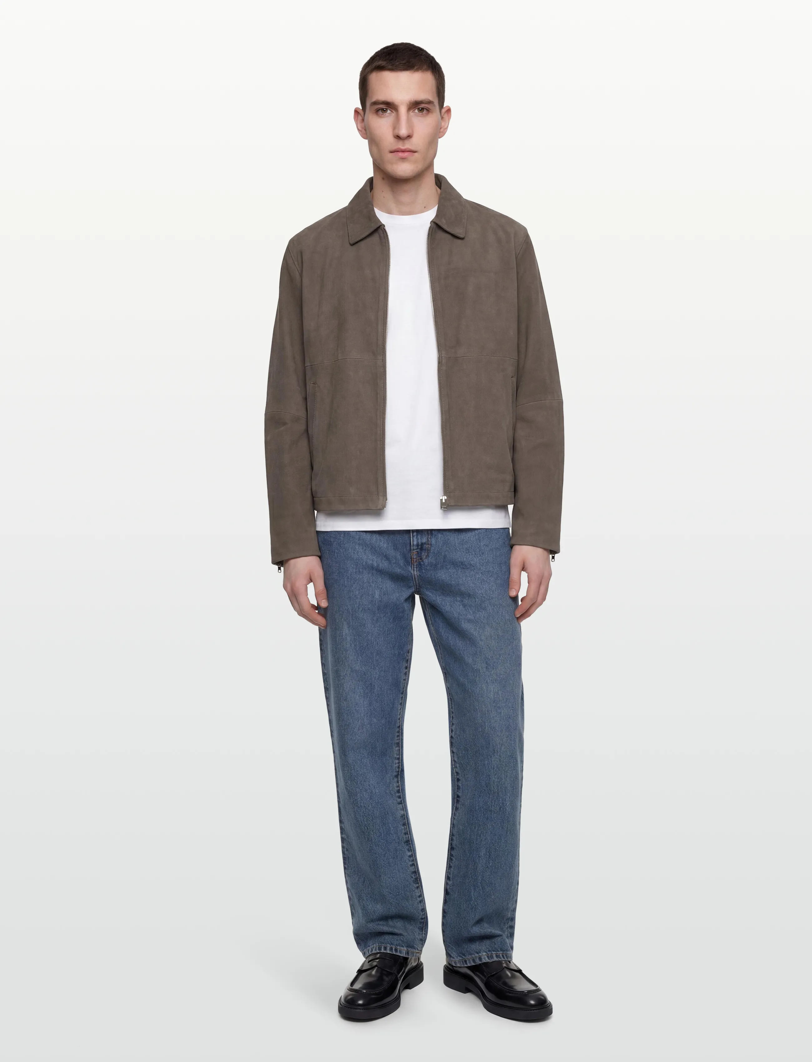 Jack & Jones JPRBLADWIGHT SUEDE JKT - Neuheiten - GREY / grey