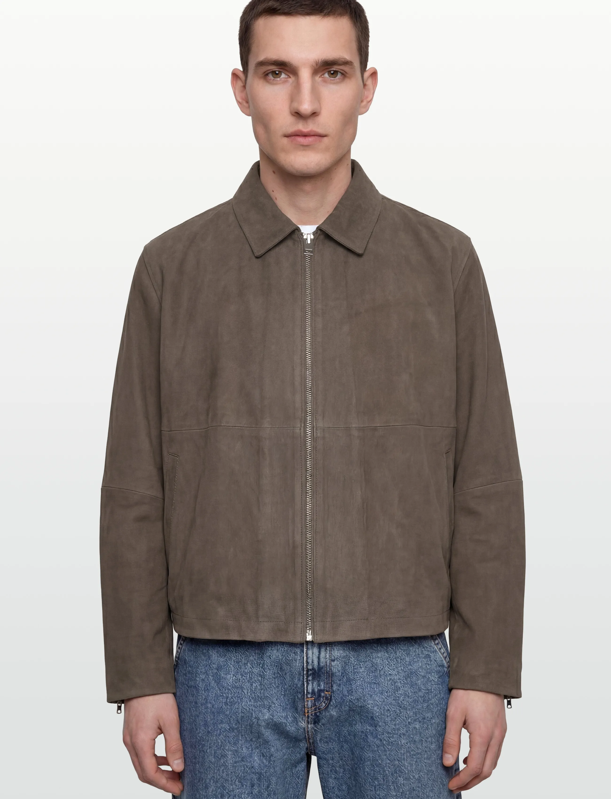 Jack & Jones - JPRBLADWIGHT SUEDE JKT - grey - 3