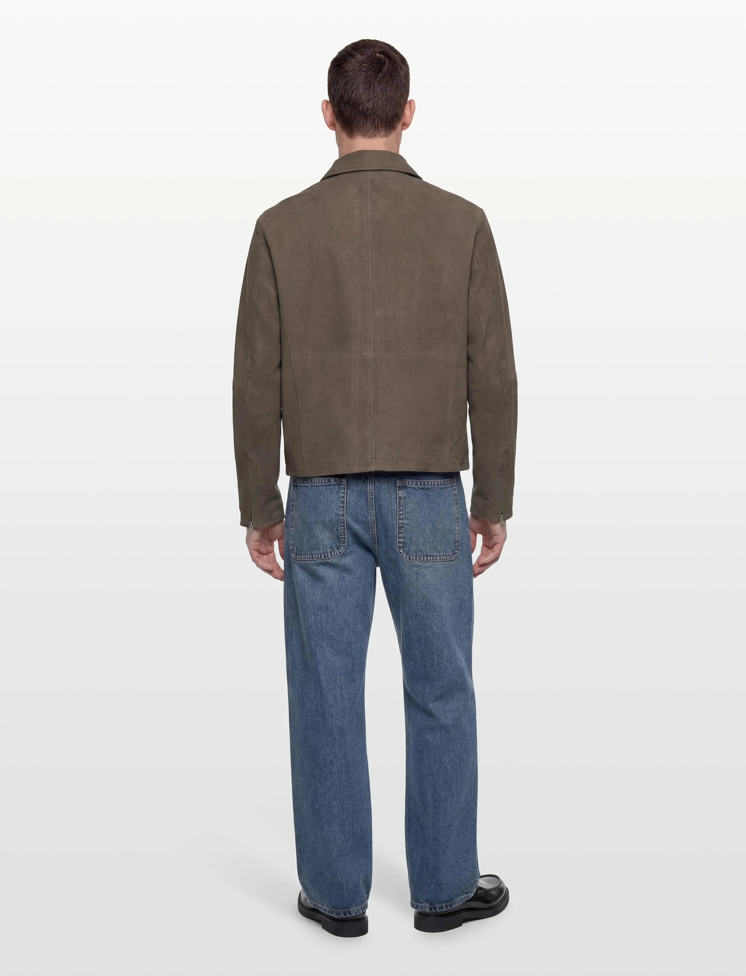 Jack & Jones - JPRBLADWIGHT SUEDE JKT - grey - 4
