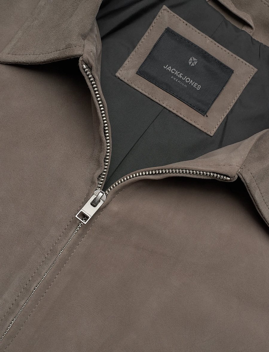 Jack & Jones - JPRBLADWIGHT SUEDE JKT - grey - 5