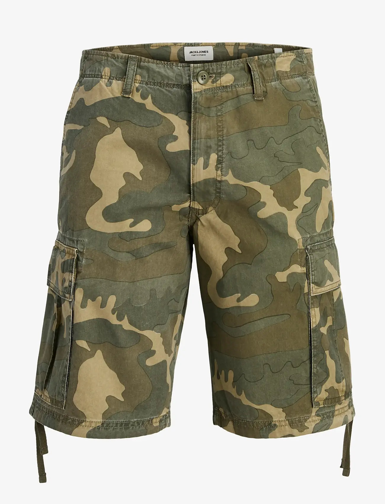 Jack & Jones - JPSTCOLE FRANK CARGO SHORTS MID SN - cargo shorts - forest night - 1