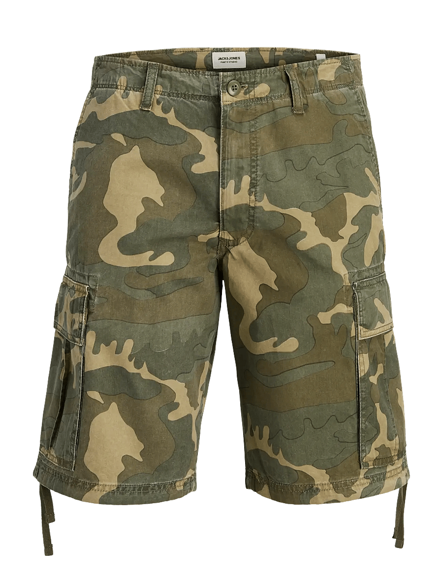 Jack & Jones - JPSTCOLE FRANK CARGO SHORTS MID SN - cargo shorts - forest night - 1