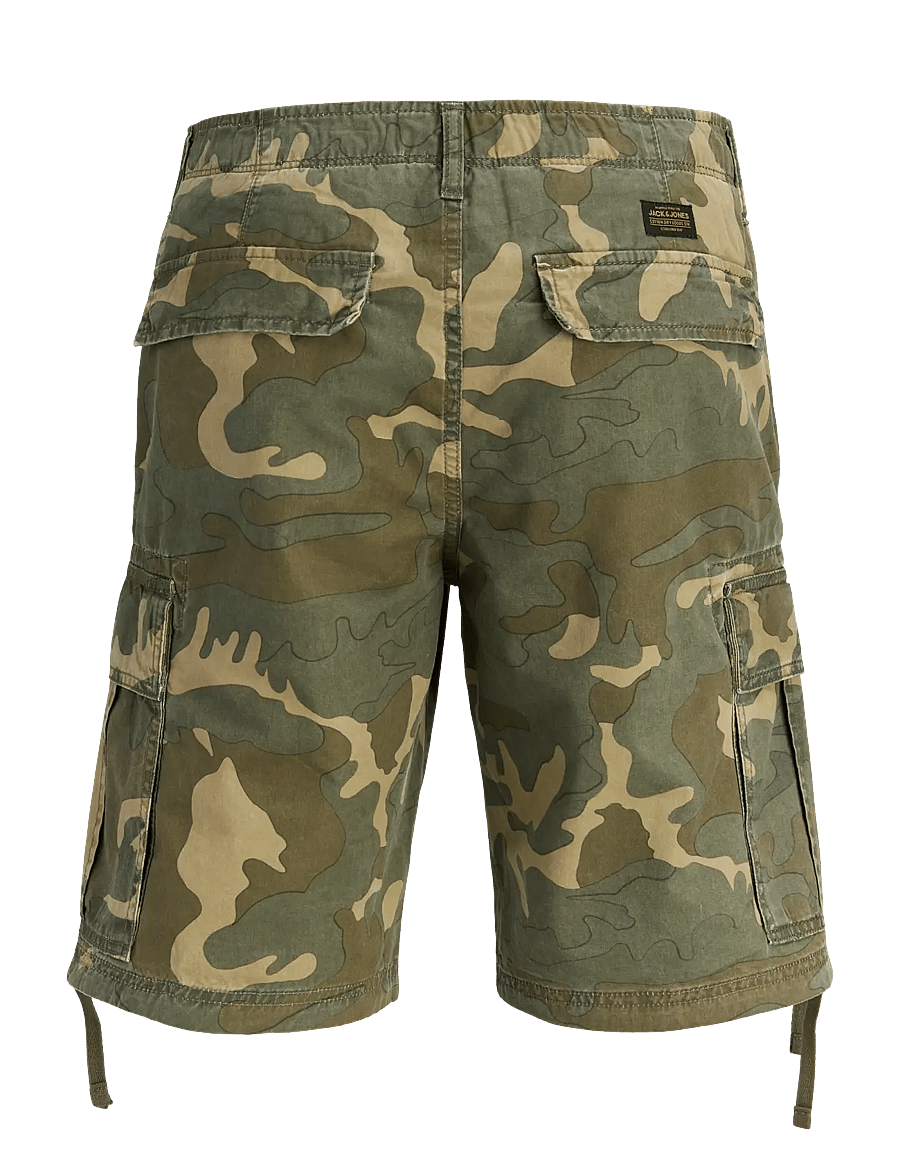 Jack & Jones - JPSTCOLE FRANK CARGO SHORTS MID SN - cargo shorts - forest night - 2