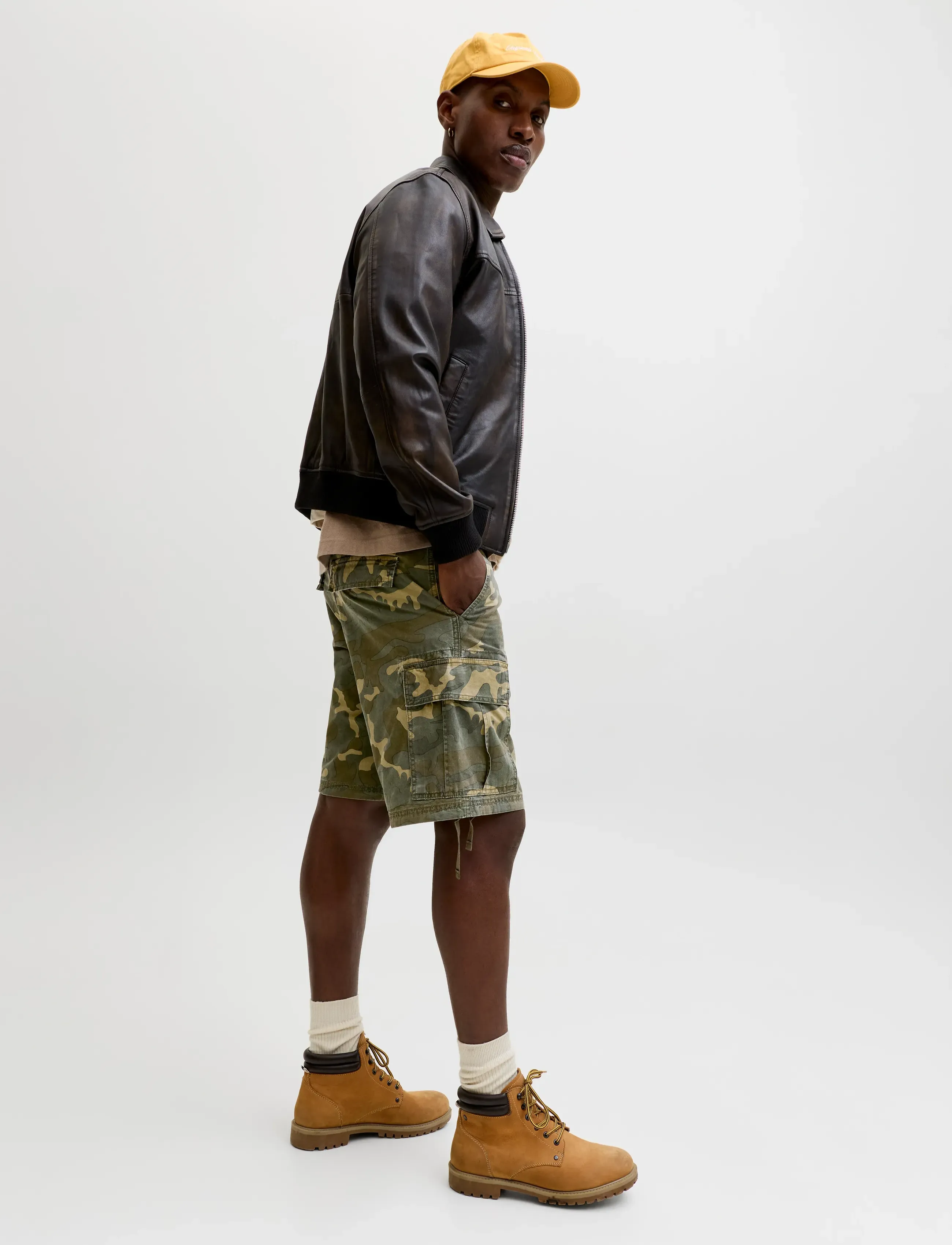 JACK & JONES Jpstcole Frank Cargo Shorts Mid Sn herr – bild 5