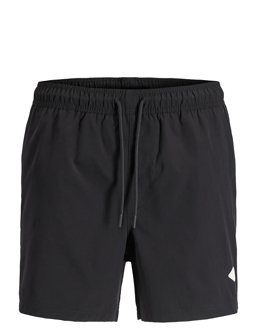 Jack & Jones - JPSTMAUI TROPIC SOLID SWIM SHORTS REG SN - shorts de bain - black - 1