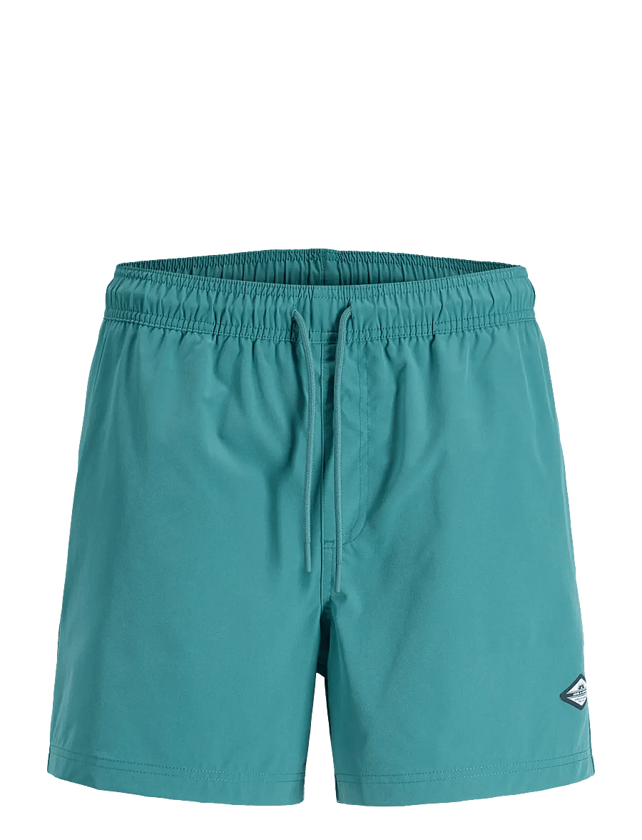 Jack & Jones - JPSTMAUI TROPIC SOLID SWIM SHORTS REG SN - uimashortsit - colonial blue - 0