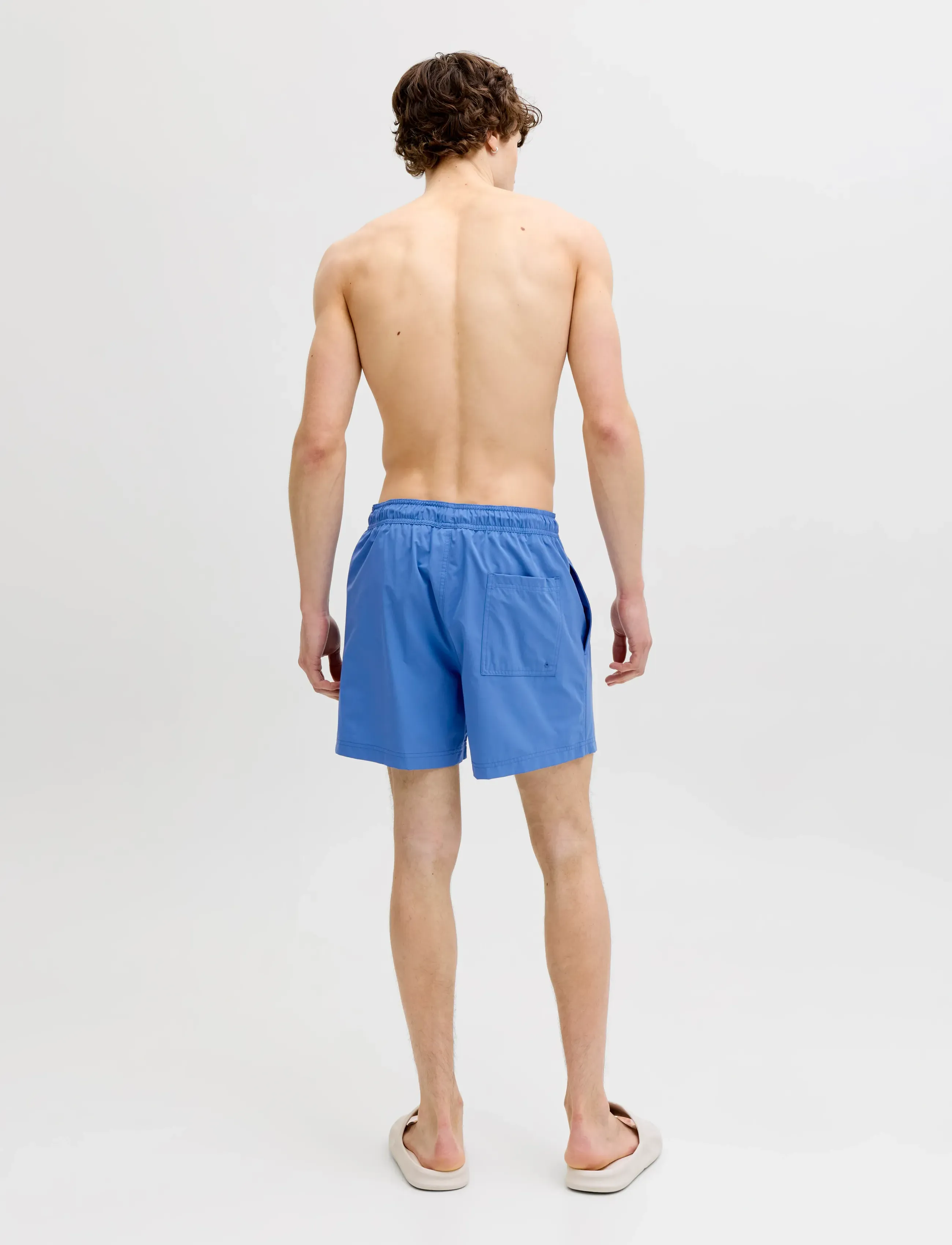 Jack & Jones - JPSTMAUI TROPIC SOLID SWIM SHORTS REG SN - badshorts - delft - 3
