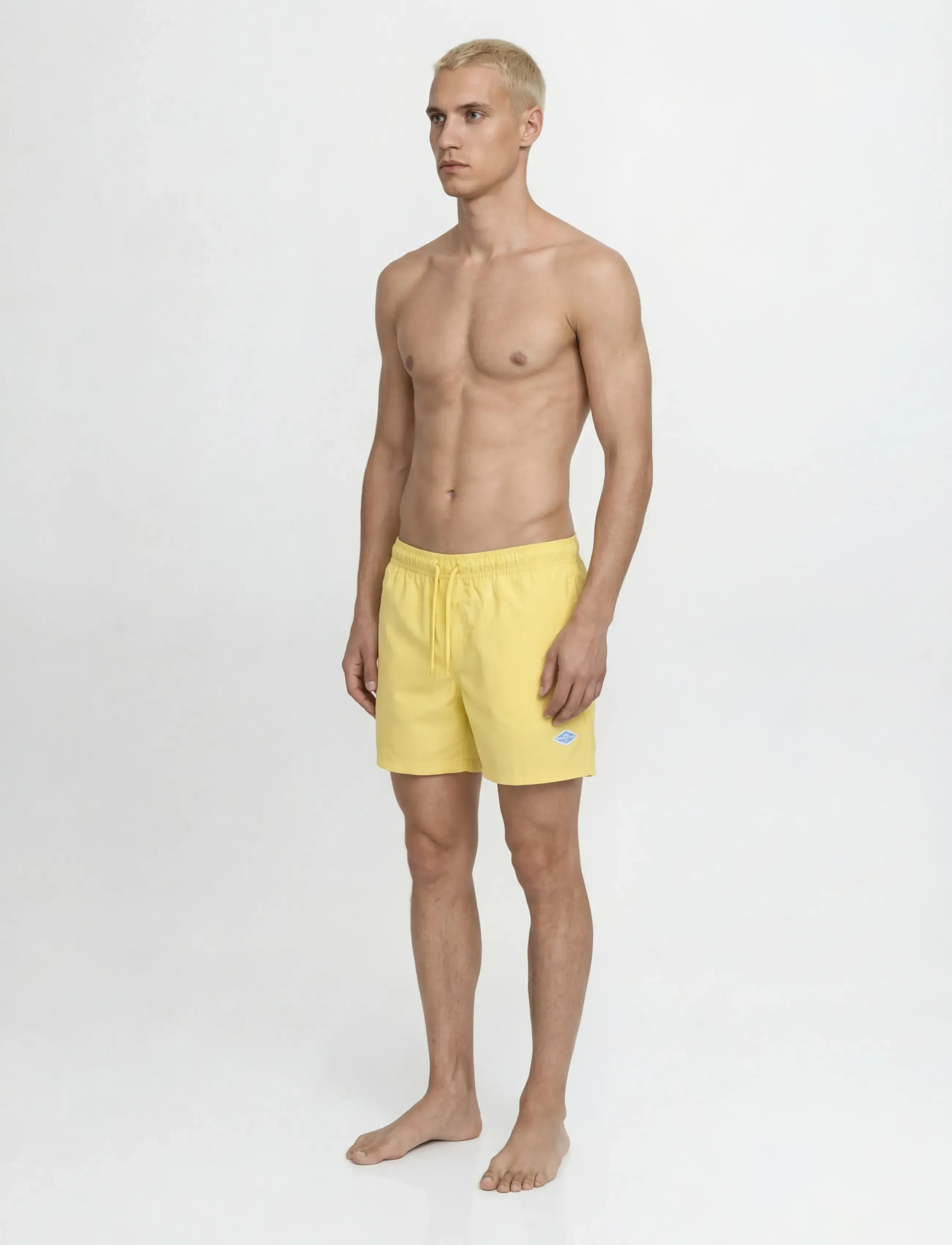 Jack & Jones - JPSTMAUI TROPIC SOLID SWIM SHORTS REG SN - swim shorts - endive - 4
