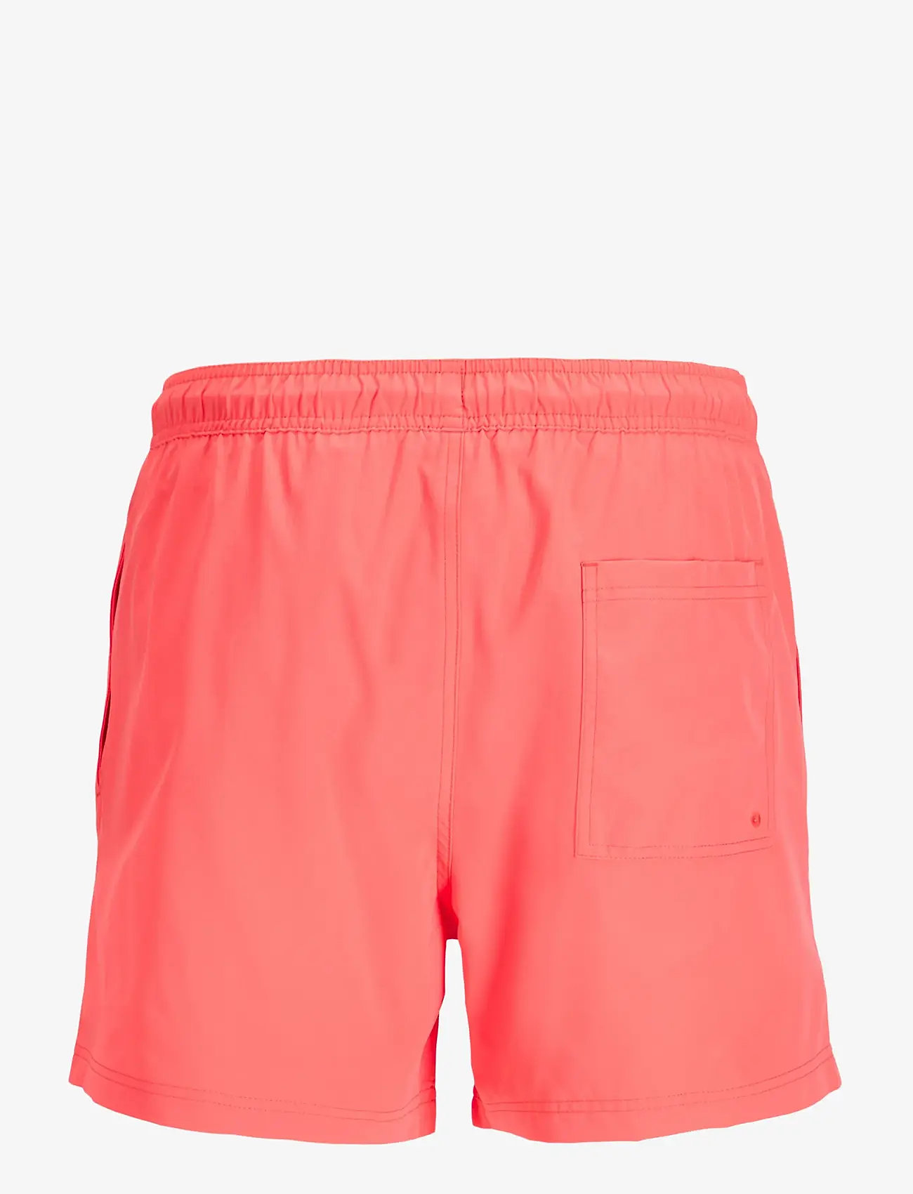 Jack & Jones - JPSTMAUI TROPIC SOLID SWIM SHORTS REG SN - badeshorts - hot coral - 2