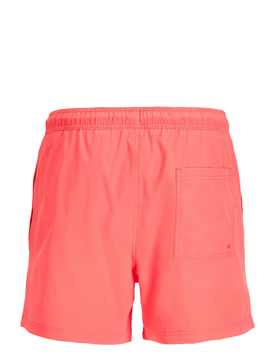 Jack & Jones - JPSTMAUI TROPIC SOLID SWIM SHORTS REG SN - ujumispüksid - hot coral - 2