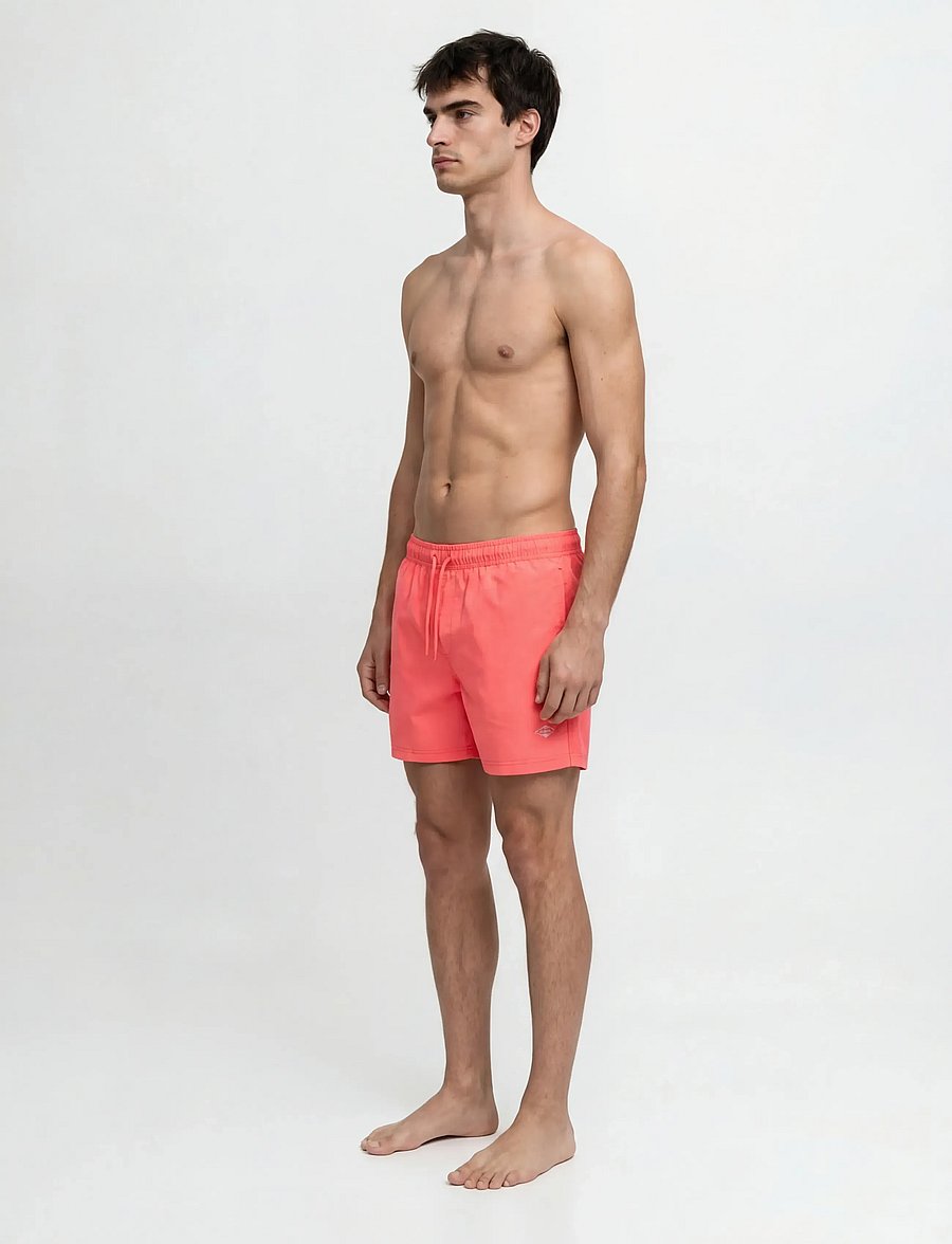 Jack & Jones - JPSTMAUI TROPIC SOLID SWIM SHORTS REG SN - ujumispüksid - hot coral - 4