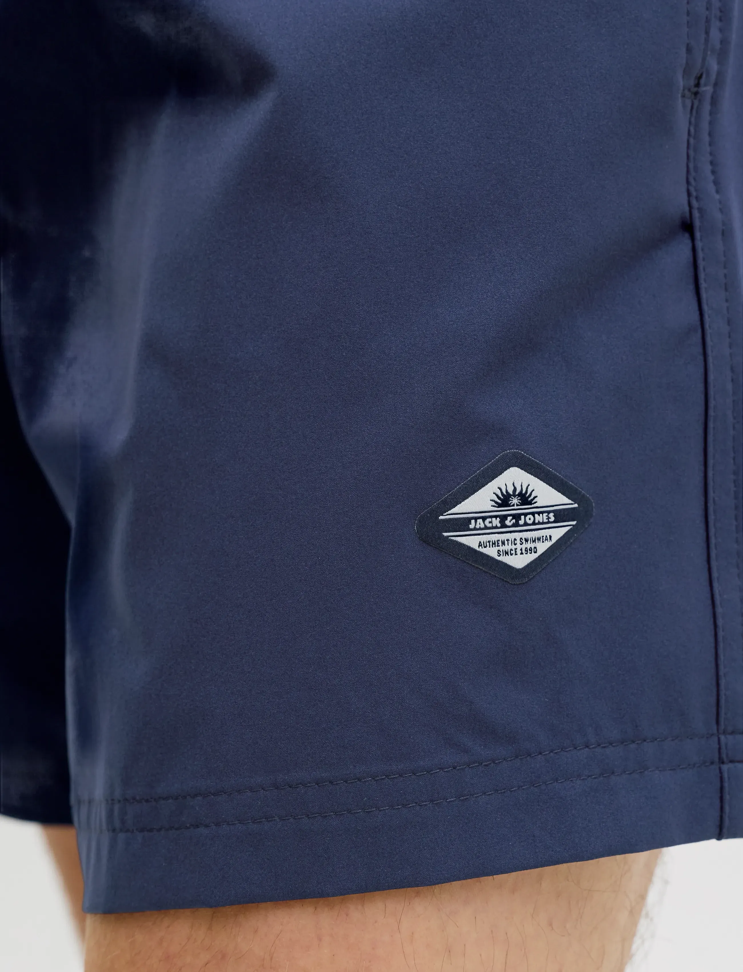 Jack & Jones - JPSTMAUI TROPIC SOLID SWIM SHORTS REG SN - swim shorts - navy blazer - 5