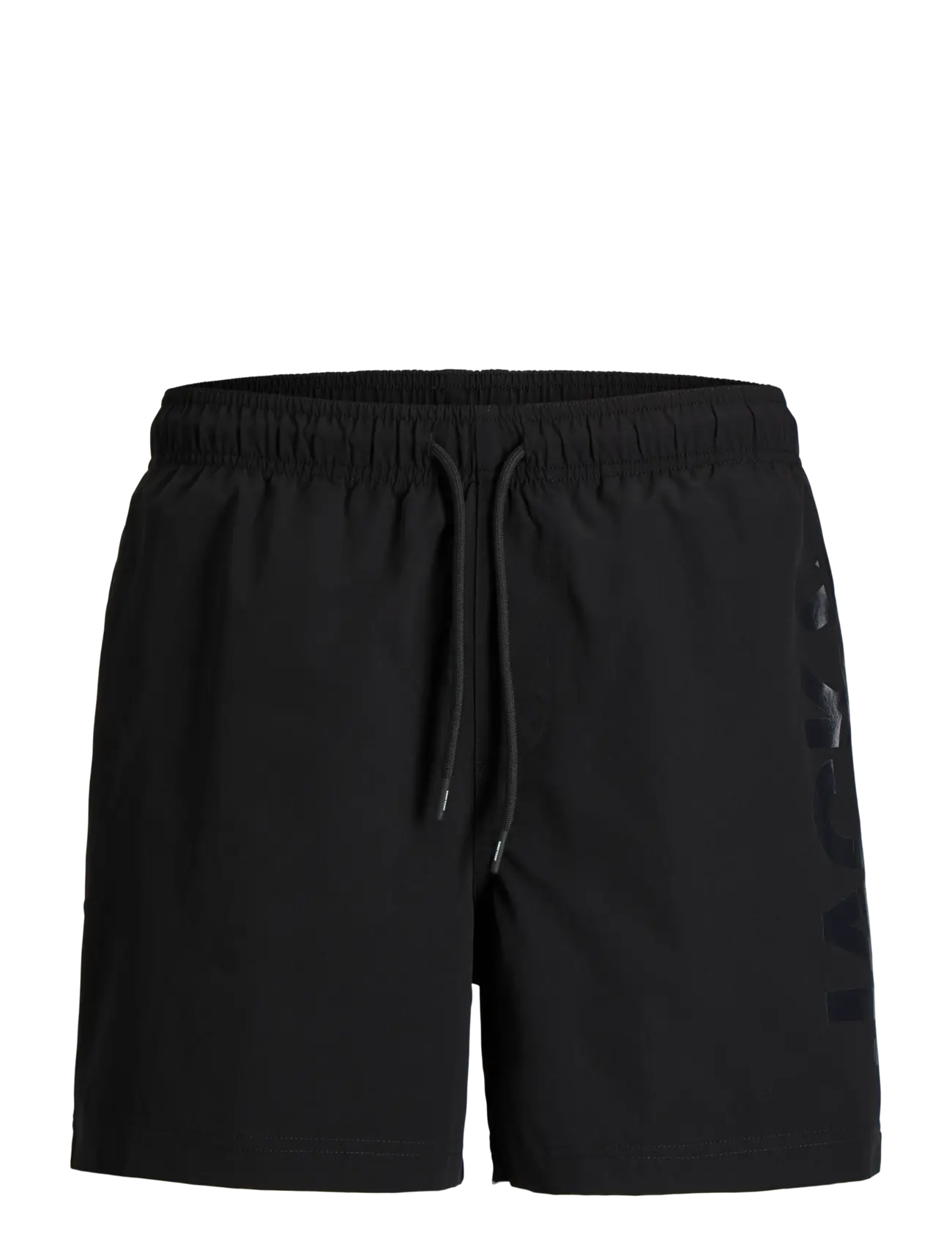 Jack & Jones JPSTMAUI WAVE LOGO SWIM SHORTS REG SN - Clothing - BLACK / black