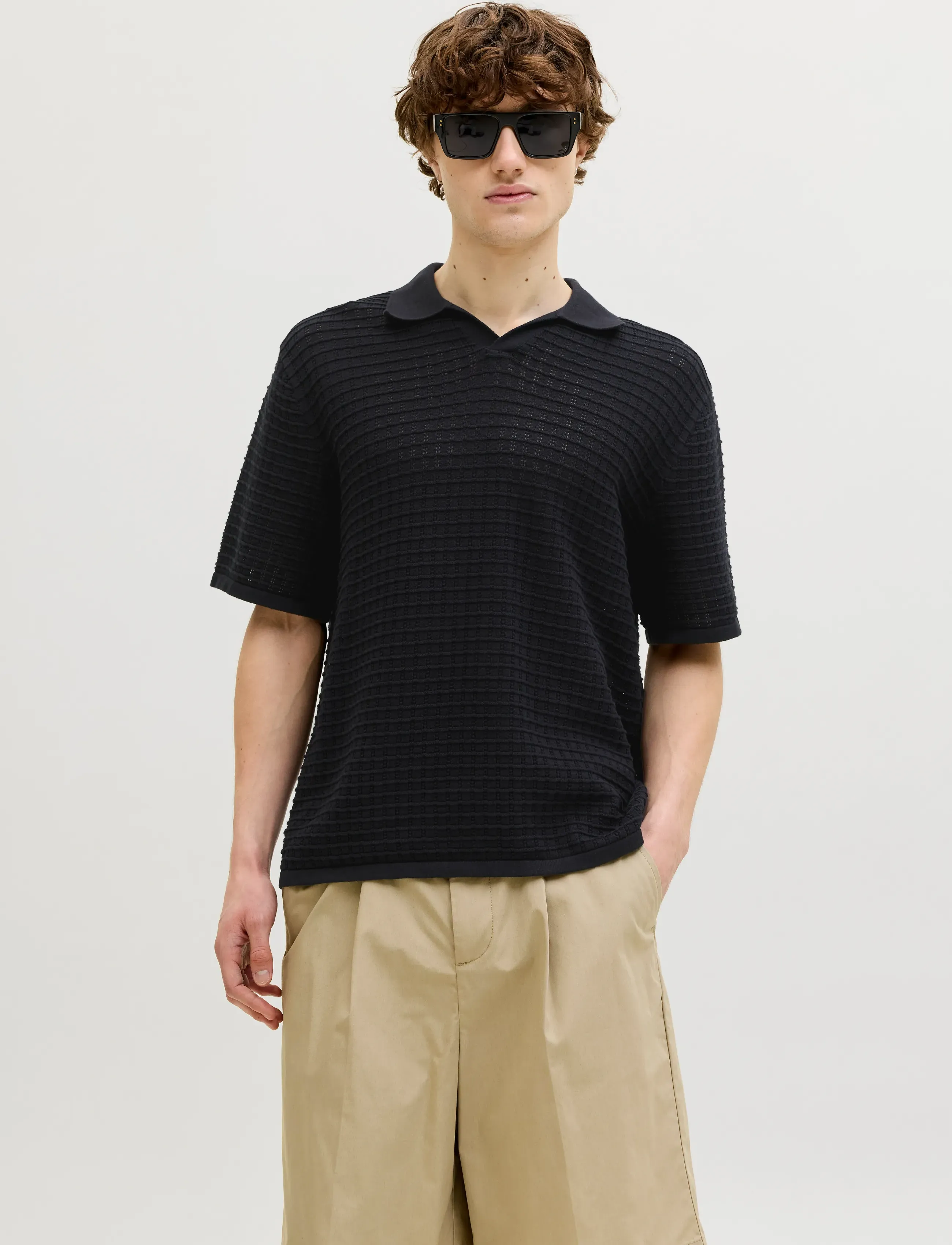 Jornantucket Knit Split Neck Polo Sa26
