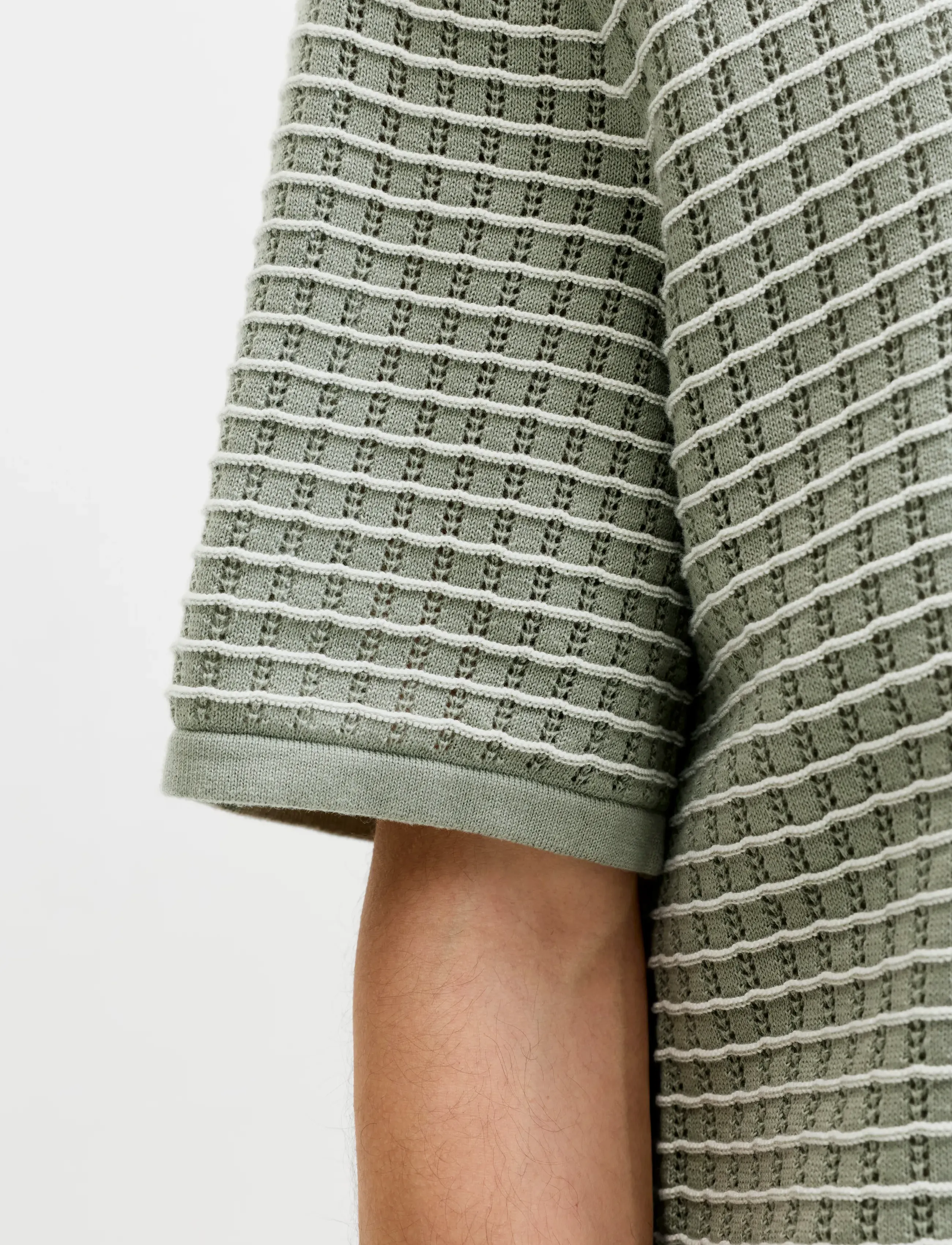 JACK & JONES Jornantucket Knit Split Neck Polo Sa26 pikéer herr – bild 6
