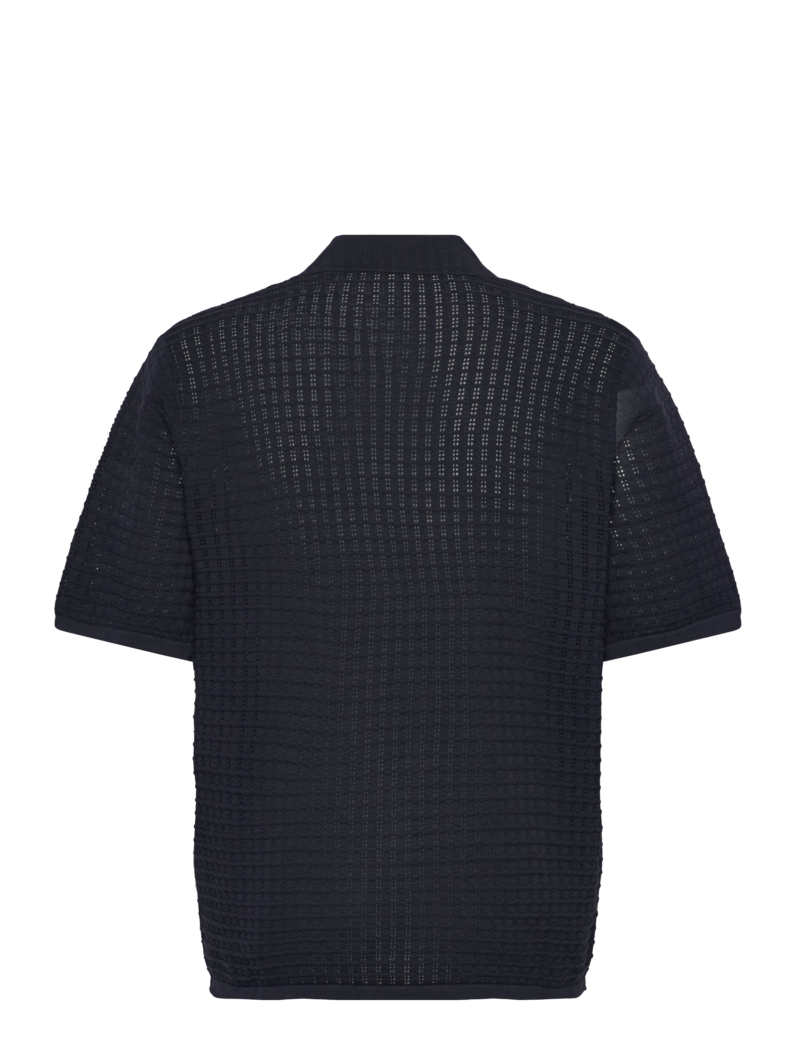 Jack & Jones - JORNANTUCKET KNIT SPLIT NECK POLO SA26 - knitted polos - sky captain - 1